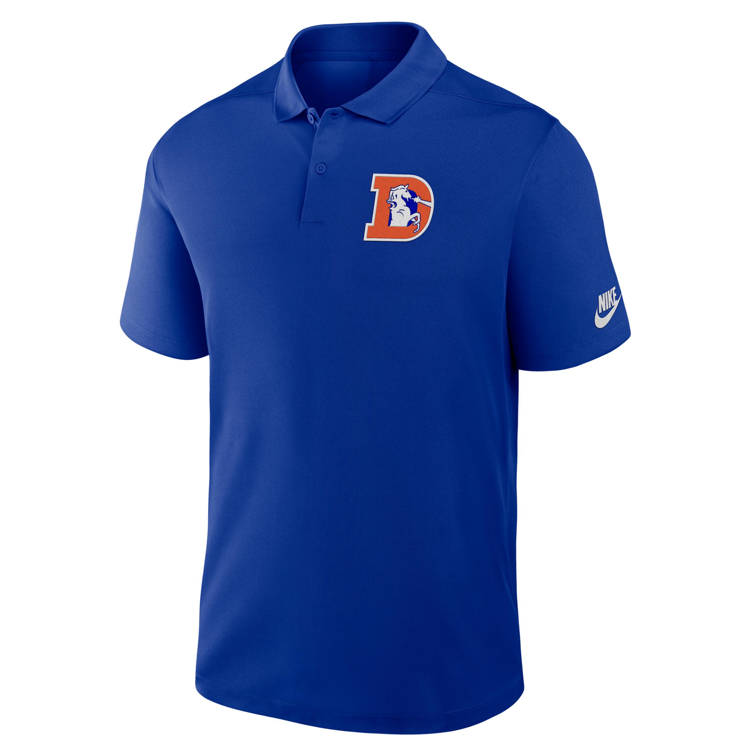 Denver Broncos Rewind Victory Nike Men's Dri-FIT NFL Polo by NIKE