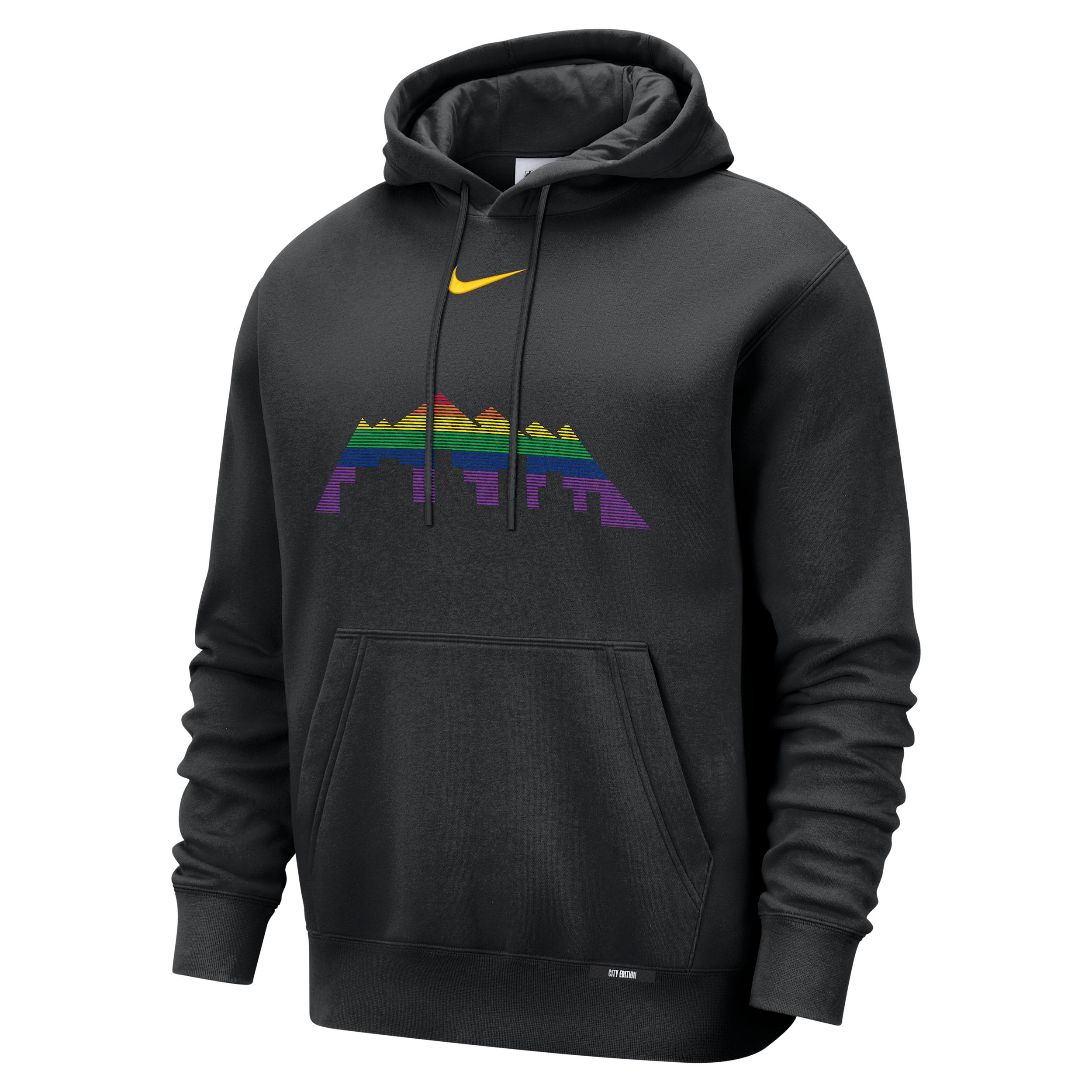 Denver Nuggets City Edition Nike Men's Club Hoodie by NIKE