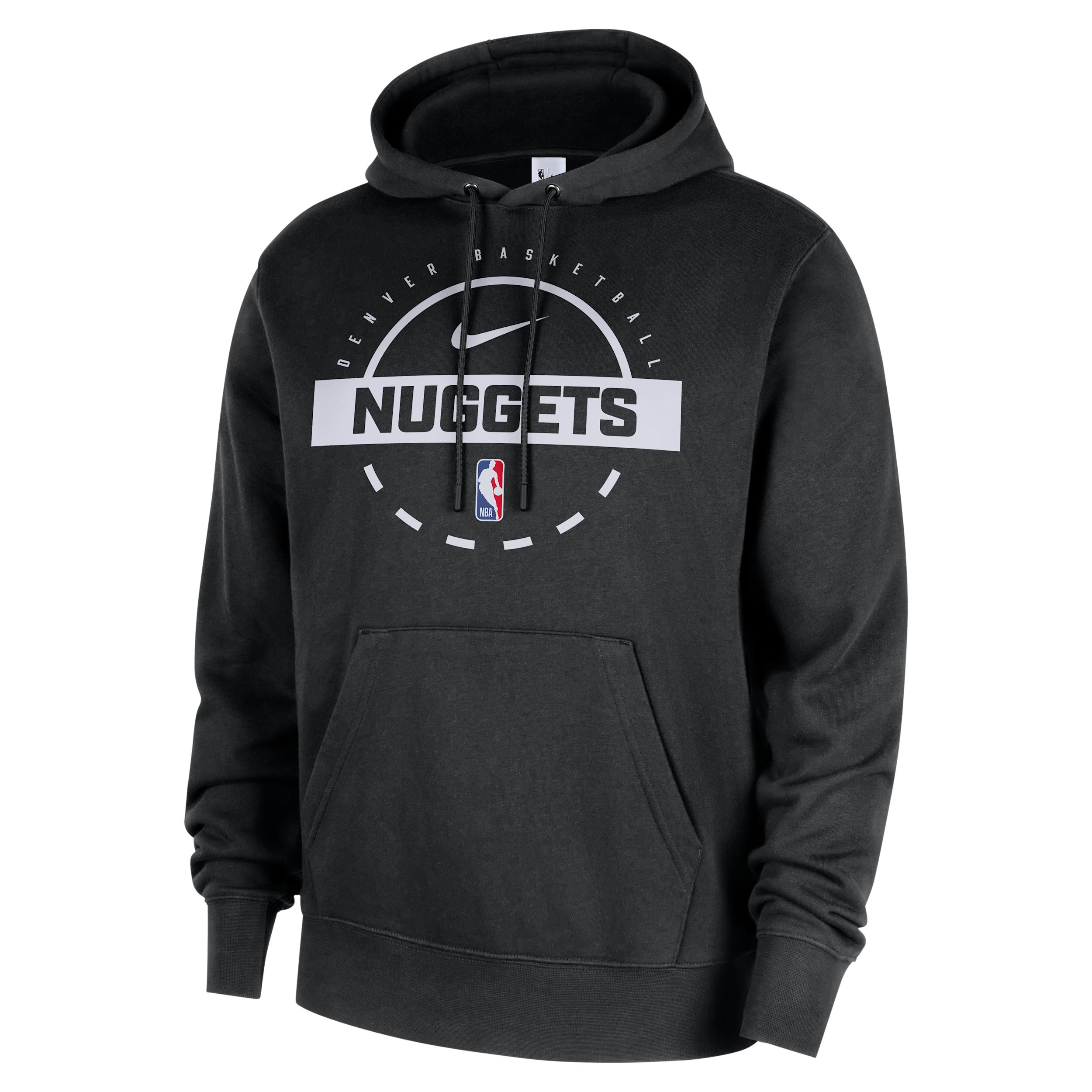 Denver Nuggets Club Nike Men's NBA Practice Pullover Hoodie by NIKE