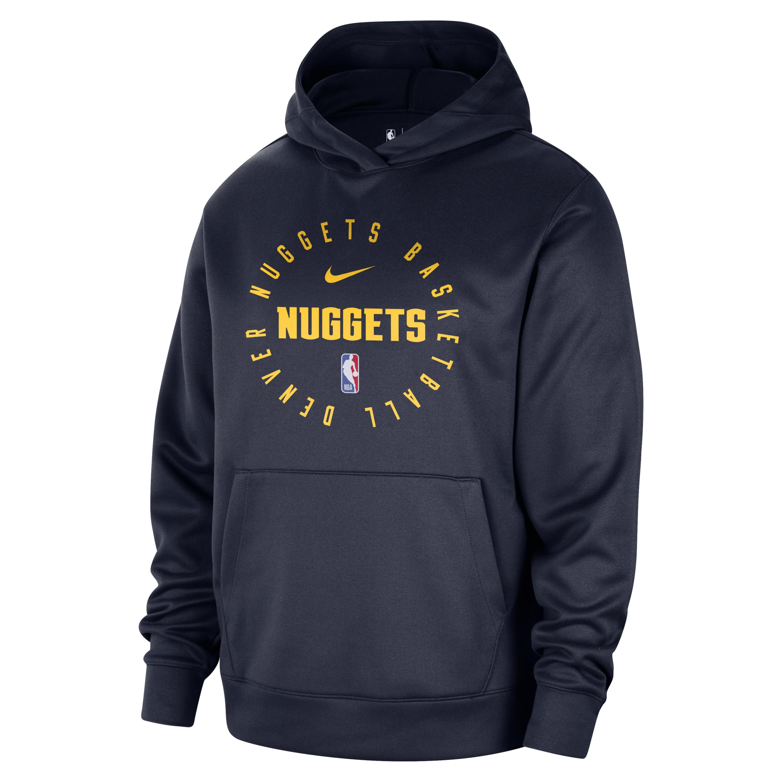 Denver Nuggets Spotlight Nike Men's Dri-FIT NBA Pullover Hoodie by NIKE
