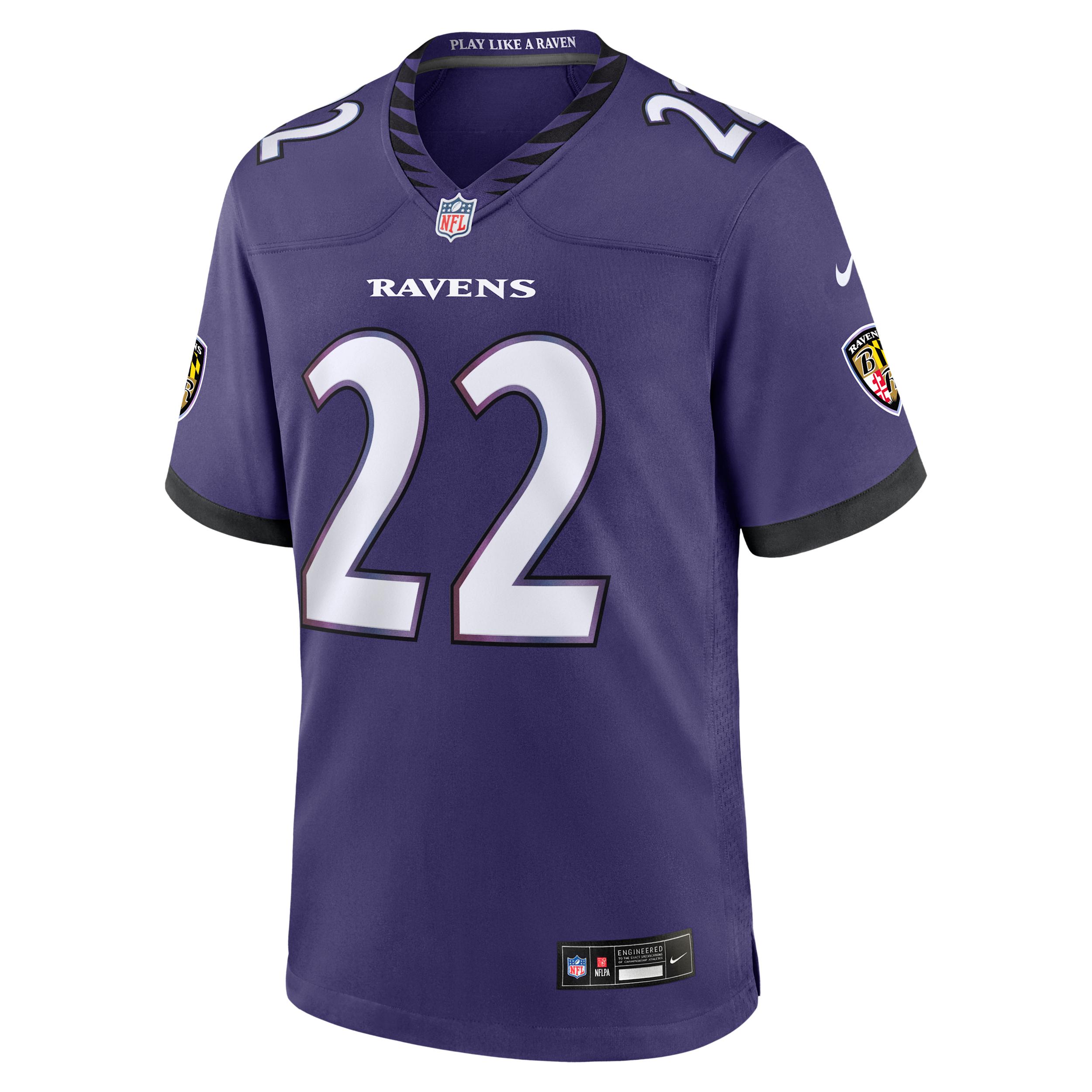Derrick Henry Baltimore Ravens Nike Men's NFL Game Jersey by NIKE