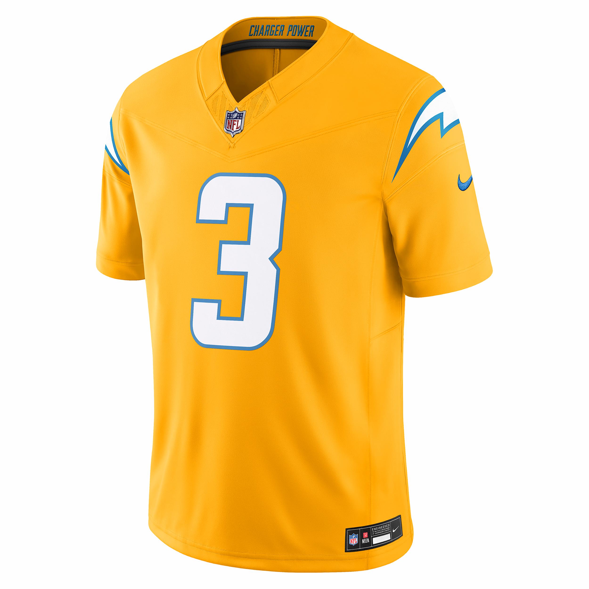 Derwin James Jr. Los Angeles Chargers Nike Men's Dri-FIT NFL Limited Jersey by NIKE