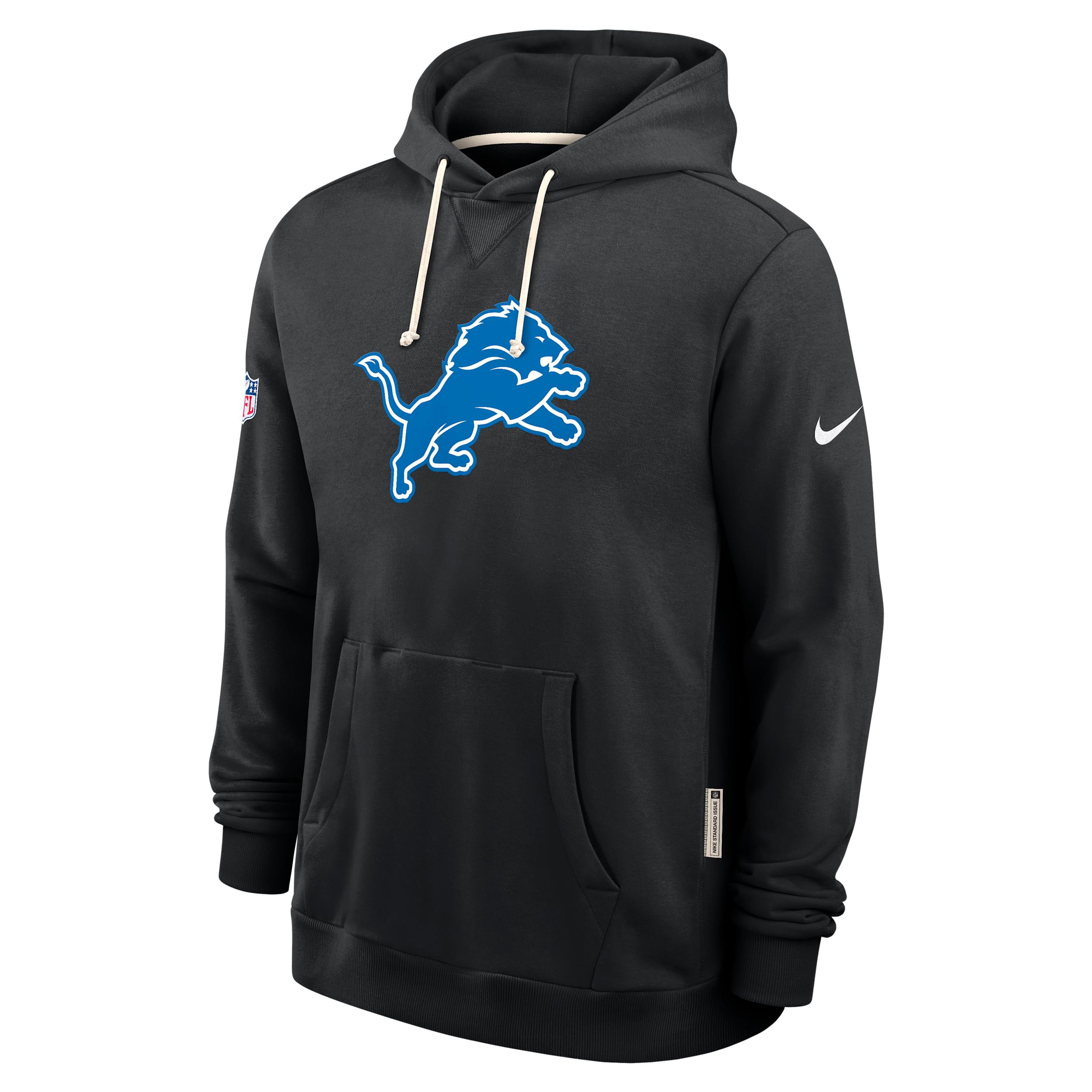 Detroit Lions Alt Offensive Set Play Sideline Nike Men's Dri-FIT NFL Pullover Hoodie by NIKE