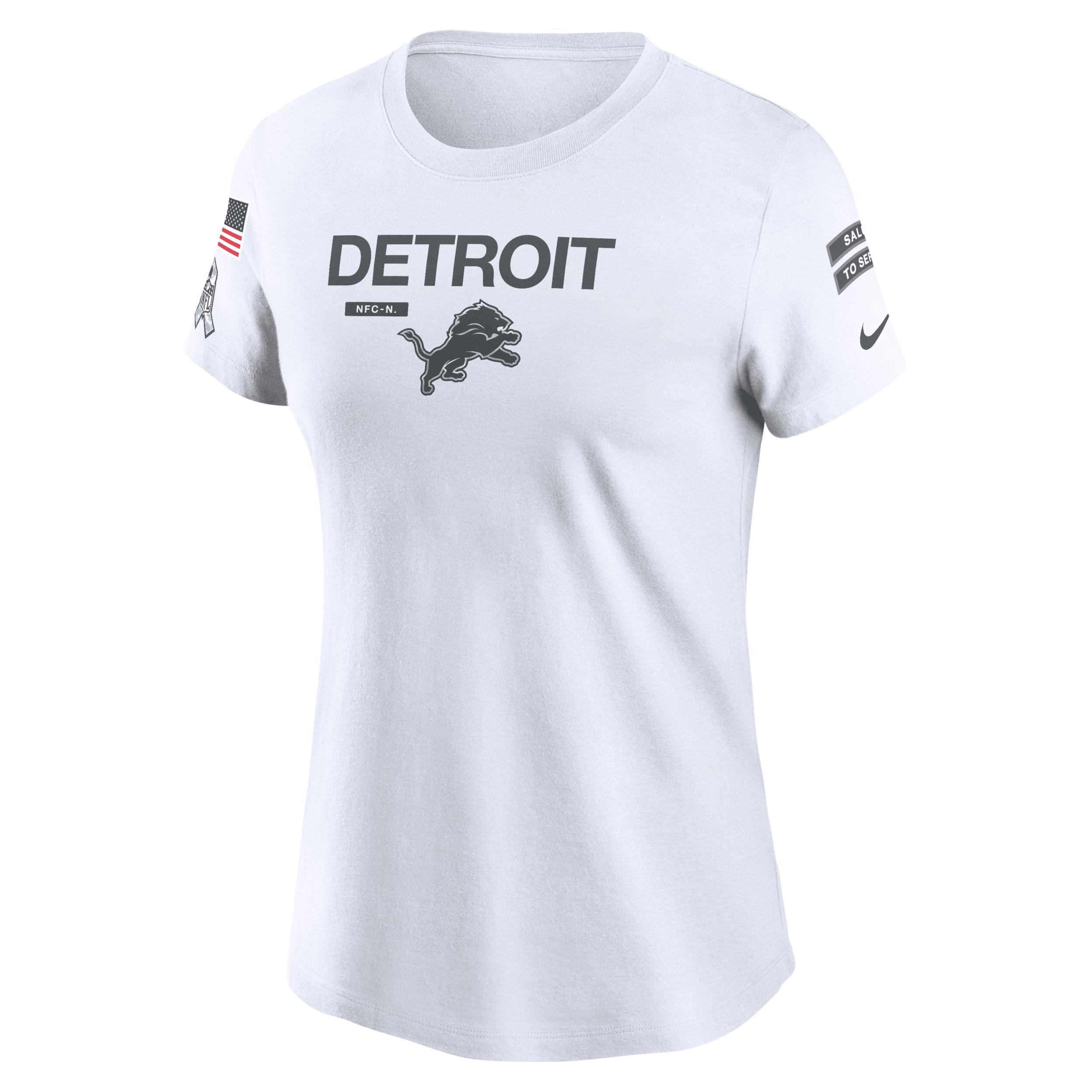 Detroit Lions Salute to Service Legend Nike Women's NFL T-Shirt by NIKE