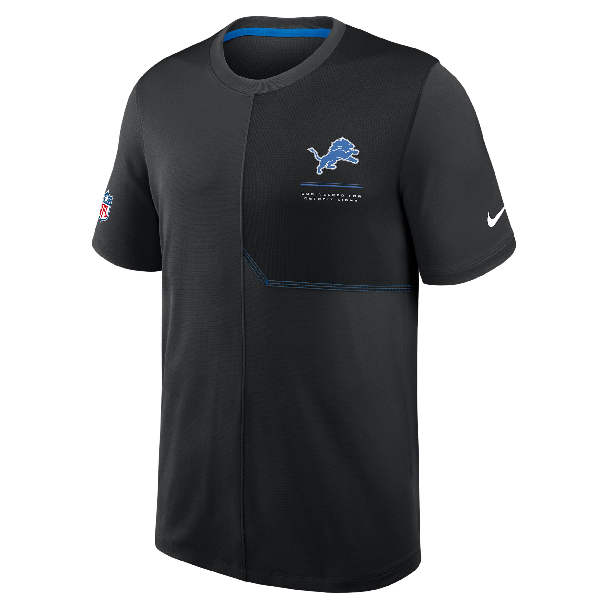 Detroit Lions Sideline Coach Nike Men's Dri-FIT NFL Top by NIKE