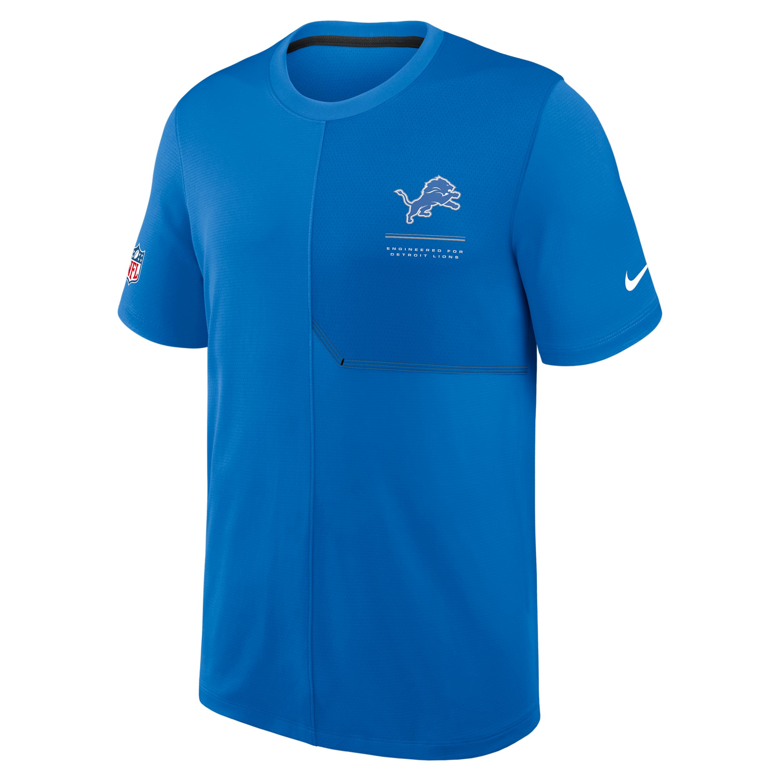 Detroit Lions Sideline Coach Nike Men's Dri-FIT NFL Top by NIKE