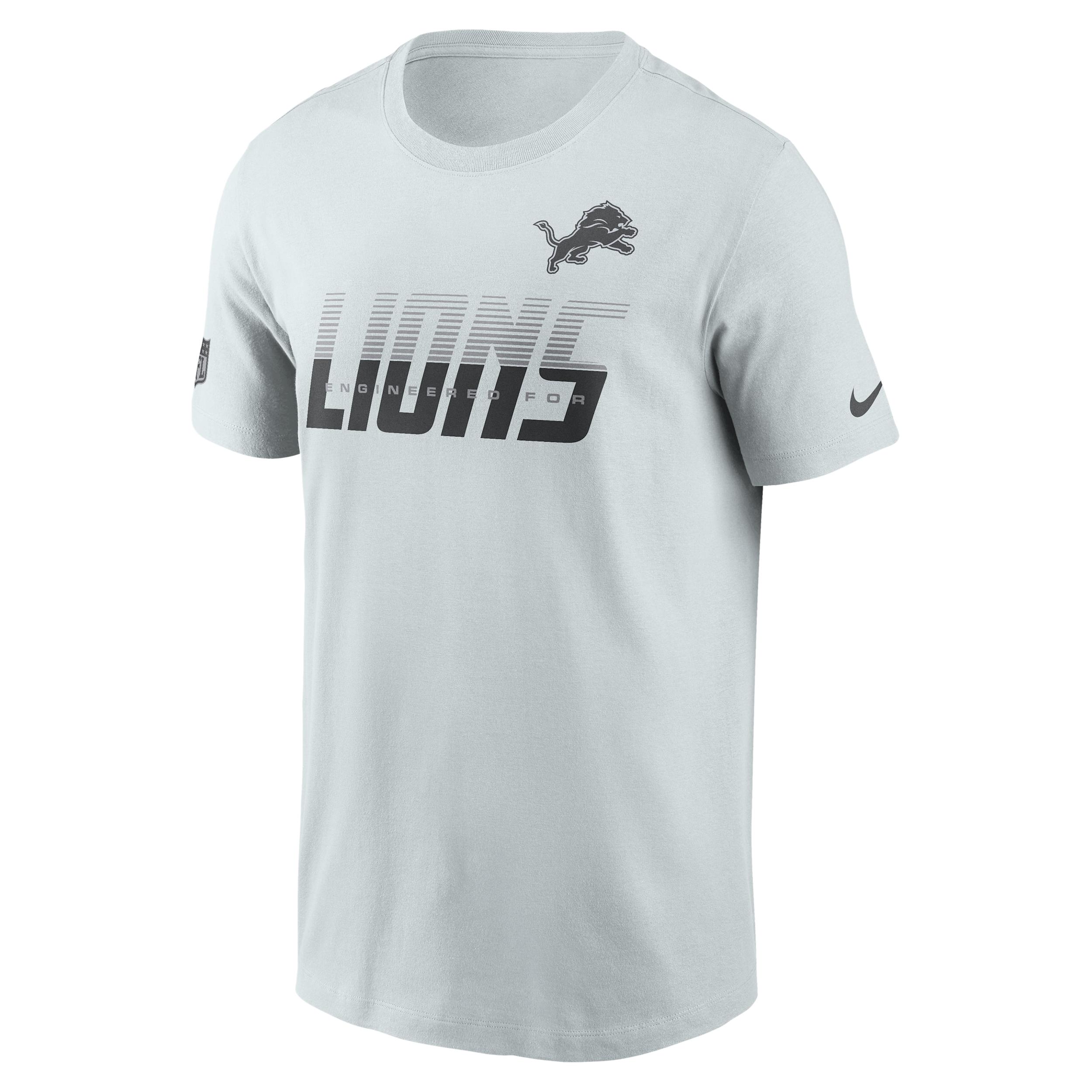 Detroit Lions Sideline Team Issue Nike Men's Dri-FIT NFL T-Shirt by NIKE