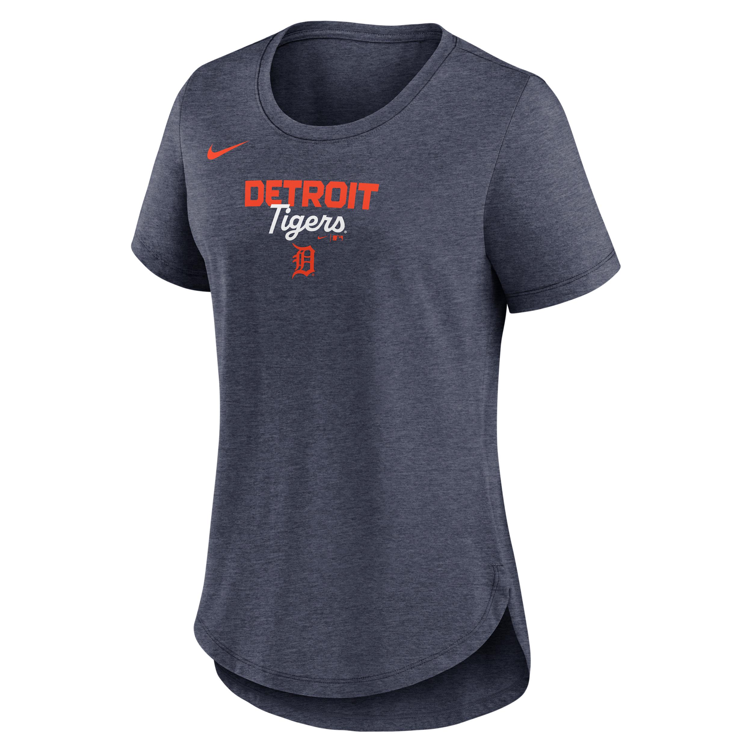 Detroit Tigers Arched Team Name Nike Women's MLB T-Shirt by NIKE