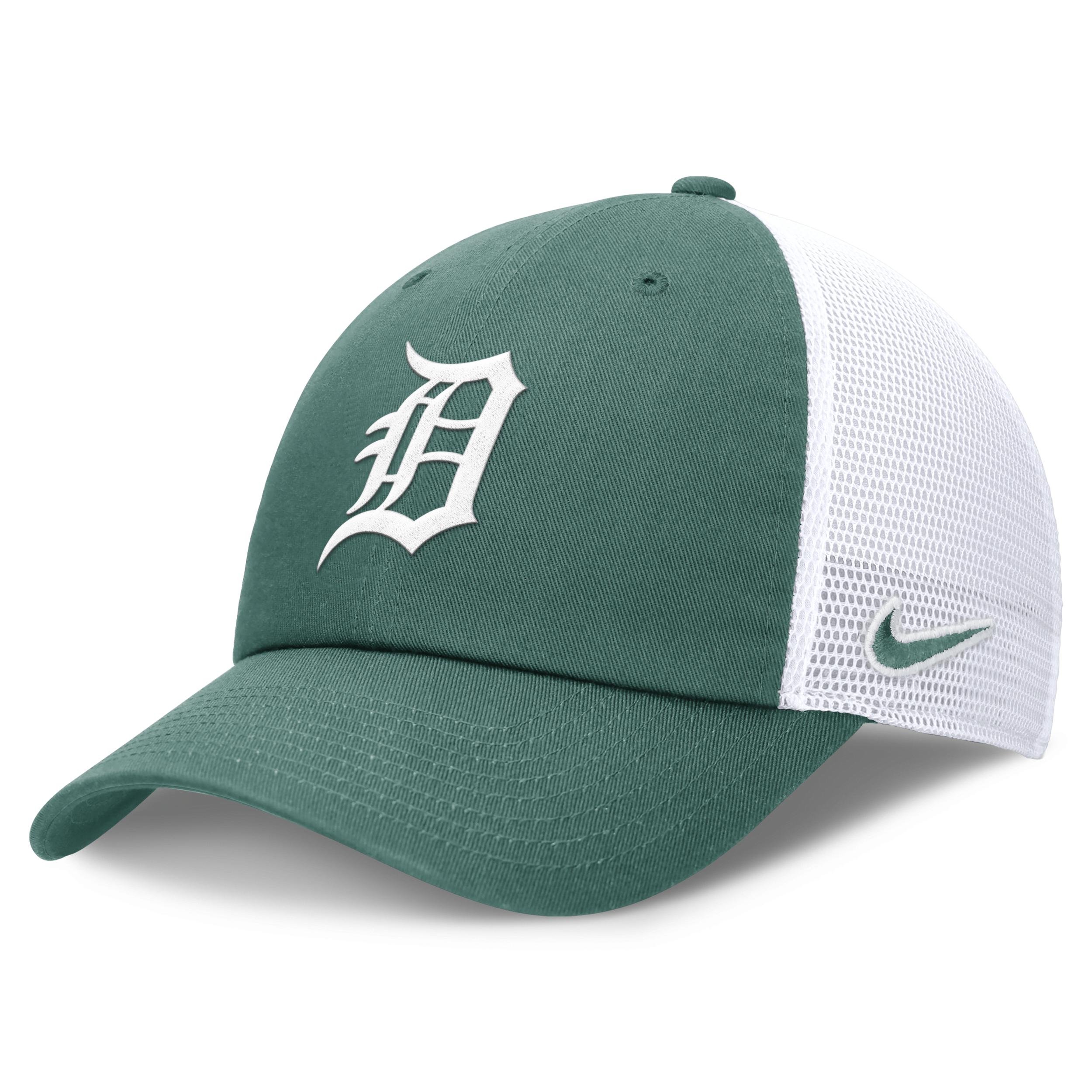 Detroit Tigers Bicoastal Club Nike Unisex MLB Trucker Adjustable Hat by NIKE