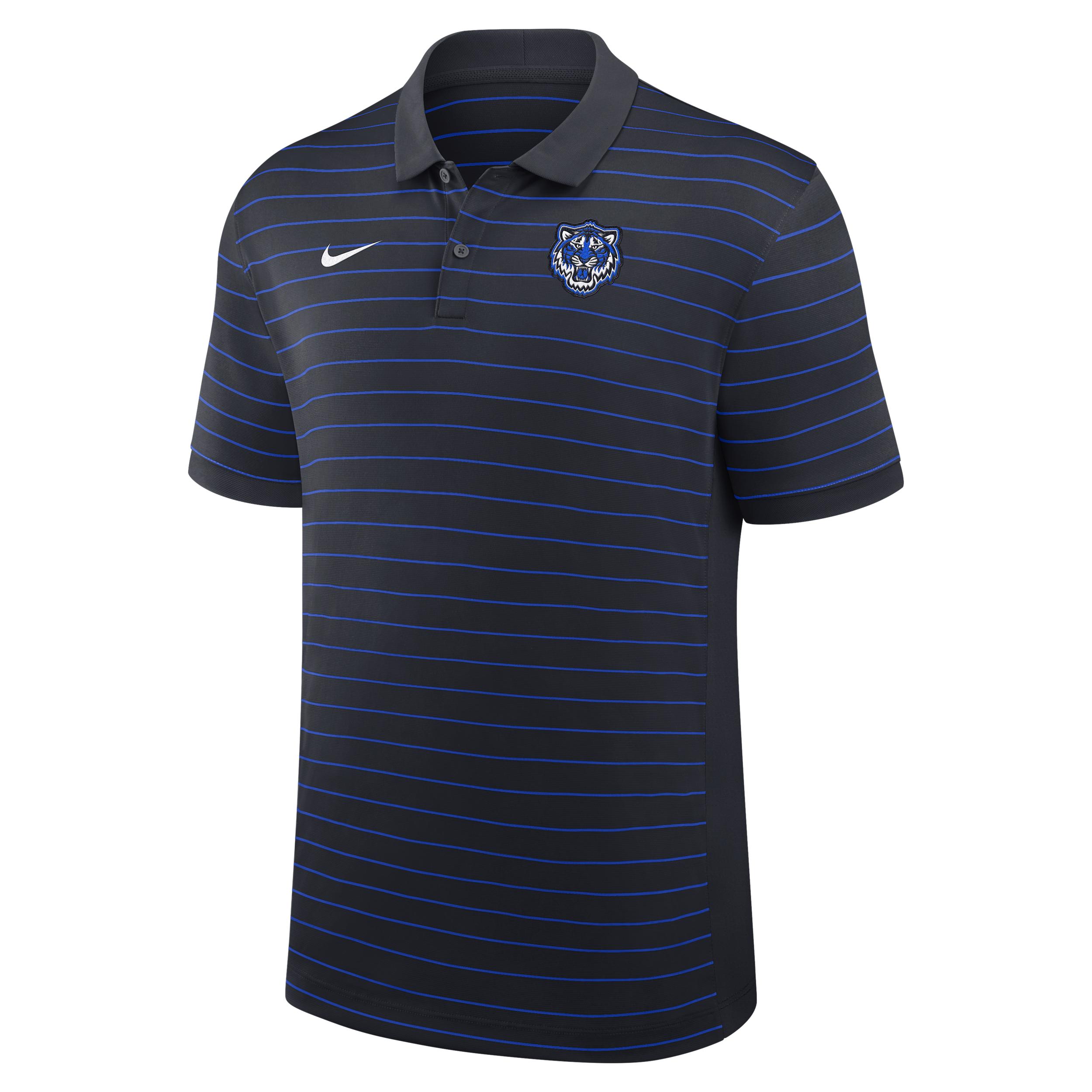 Detroit Tigers City Connect Striped Victory Nike Men's Dri-FIT MLB Polo by NIKE