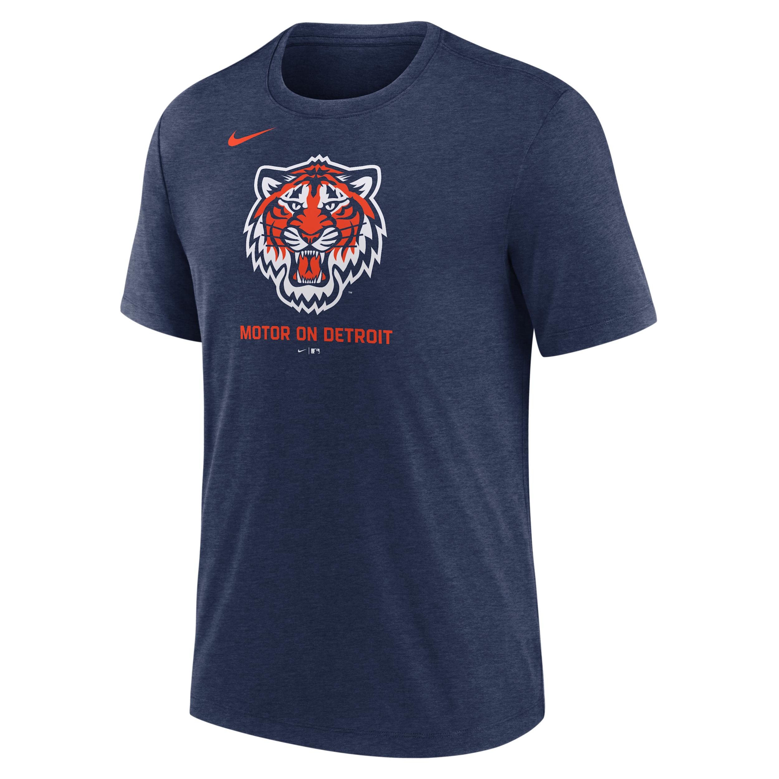 Detroit Tigers Logo Nike Men's MLB T-Shirt by NIKE