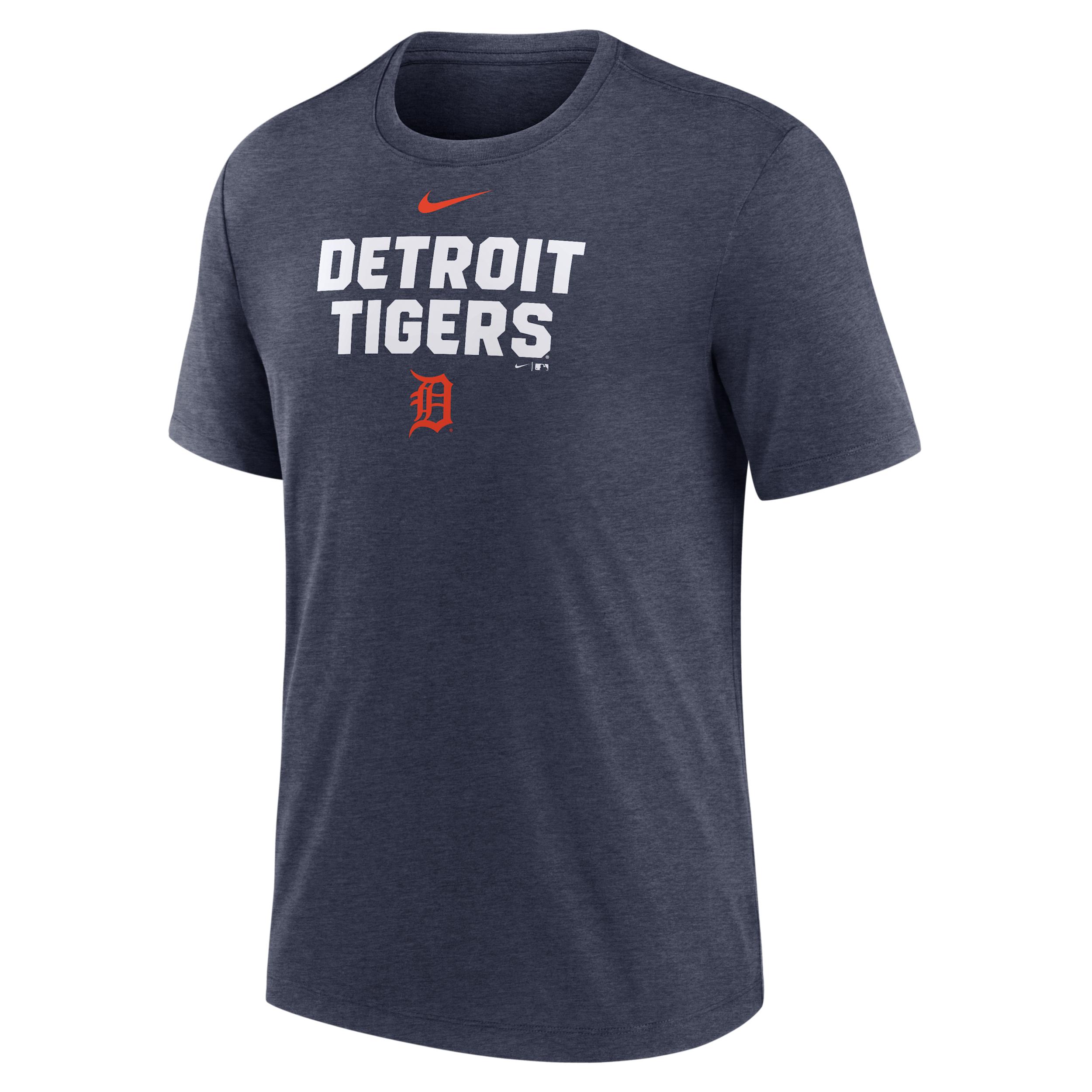 Detroit Tigers Stacked Nike Men's MLB T-Shirt by NIKE