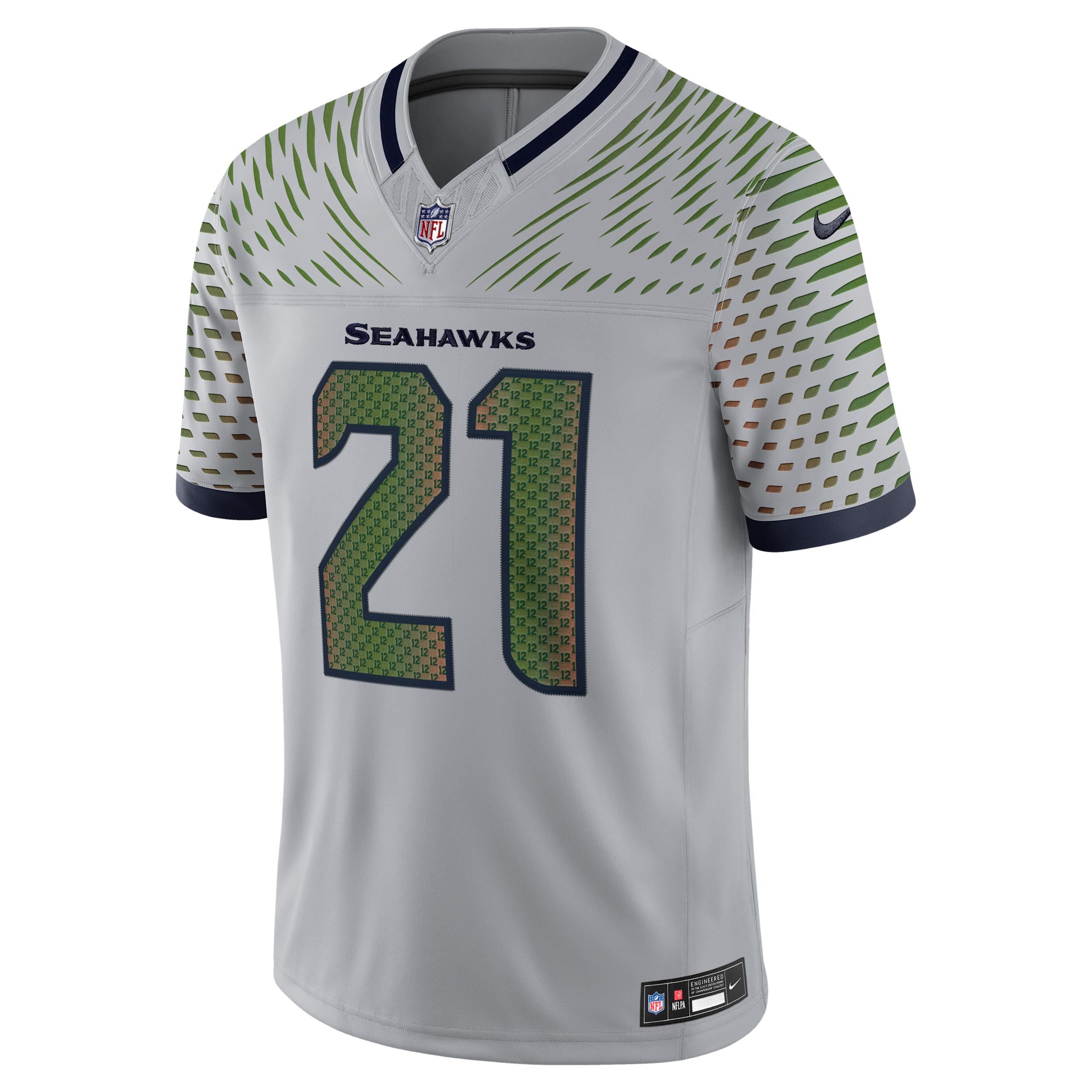 Devon Witherspoon Seattle Seahawks Rivalries Collection Nike Men's Dri-FIT NFL Limited Jersey by NIKE