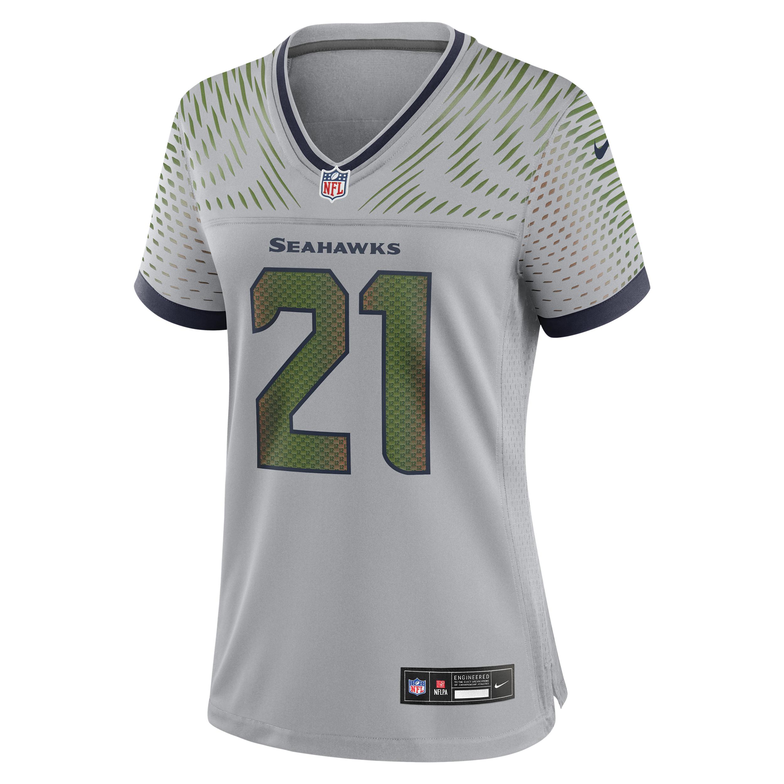 Devon Witherspoon Seattle Seahawks Rivalries Collection Womenâs Nike Women's NFL Game Jersey by NIKE