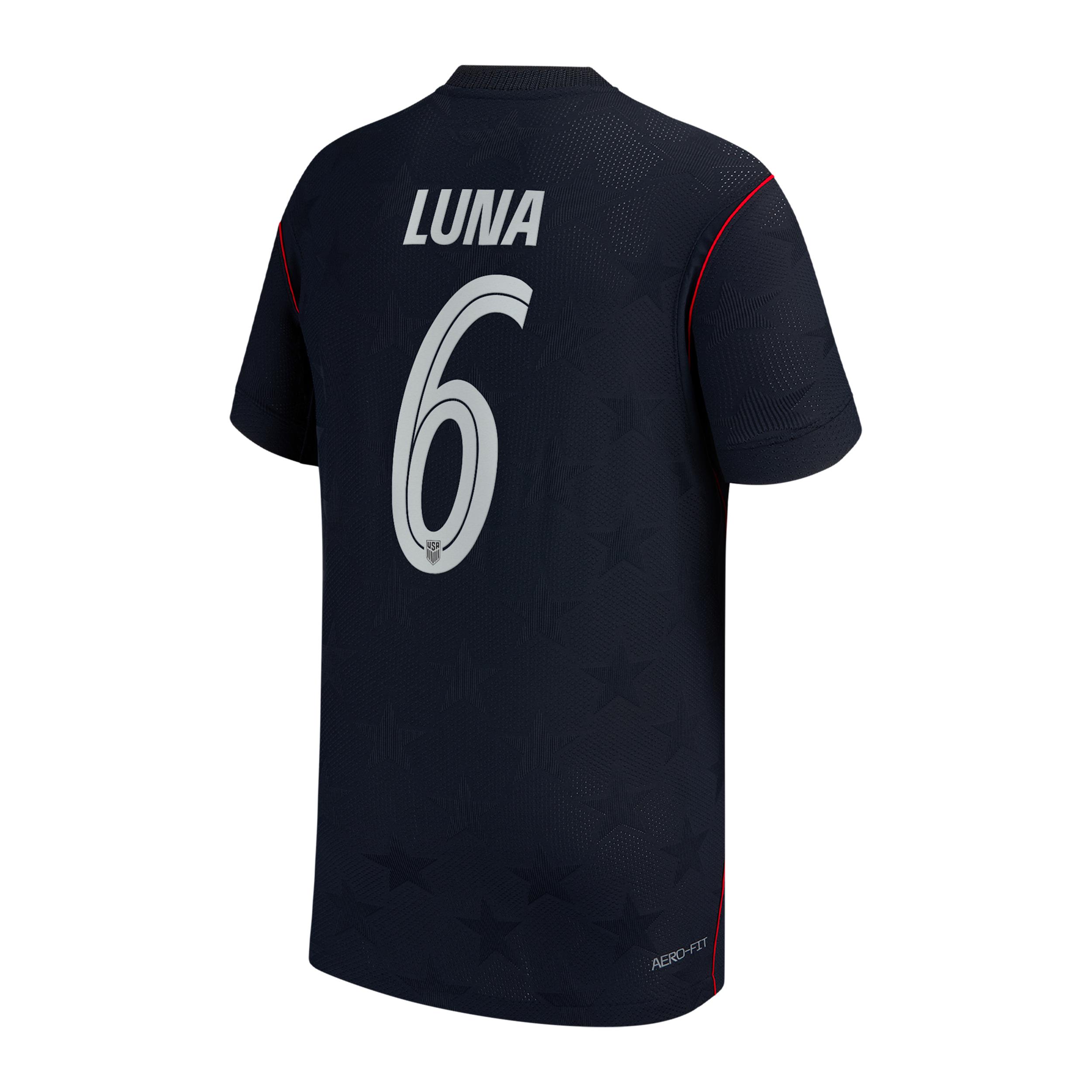 Diego Luna USMNT 2026 Match Away Big Kids' Nike Aero-FIT Soccer Jersey by NIKE