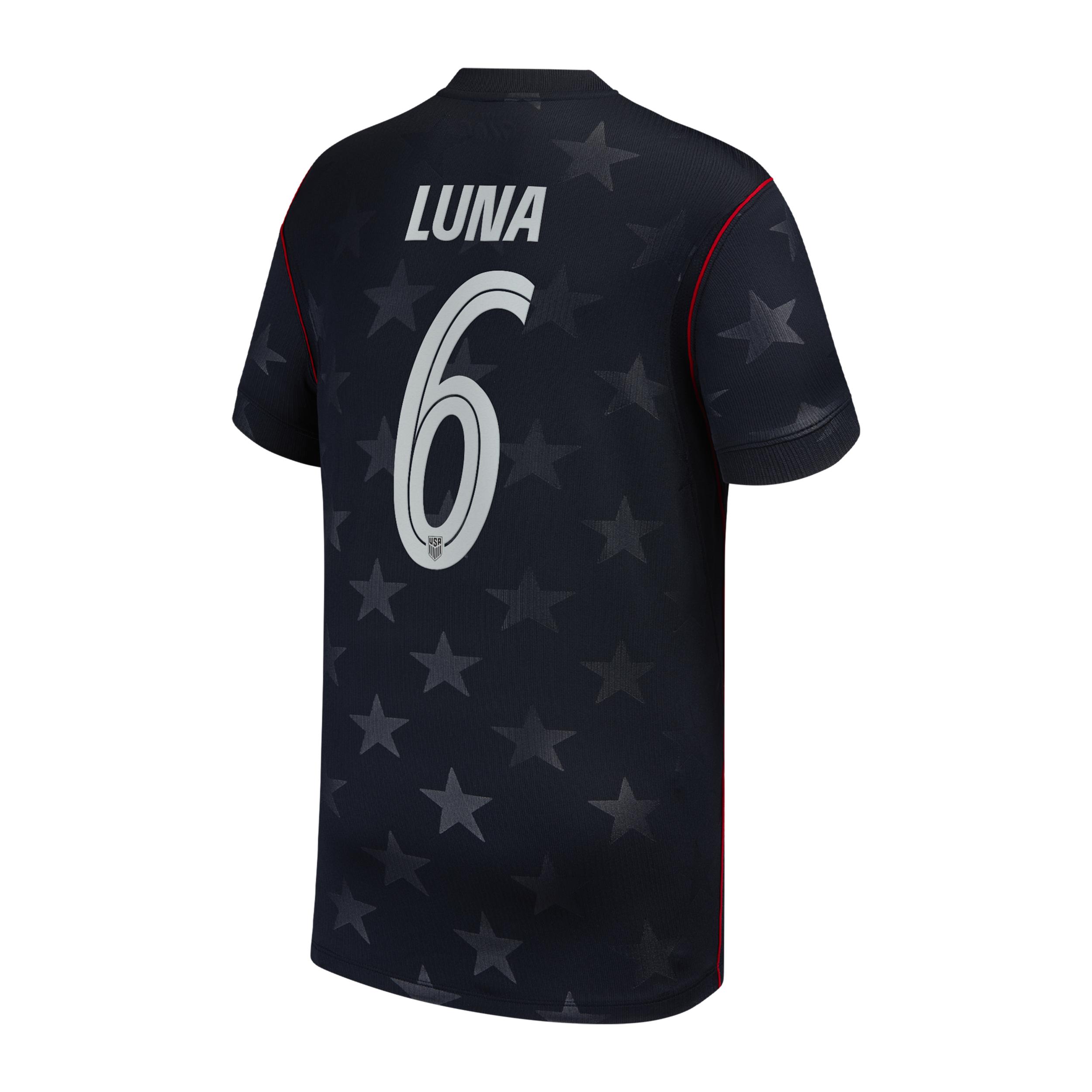 Diego Luna USMNT 2026 Stadium Away Big Kids' Nike Dri-FIT Soccer Jersey by NIKE