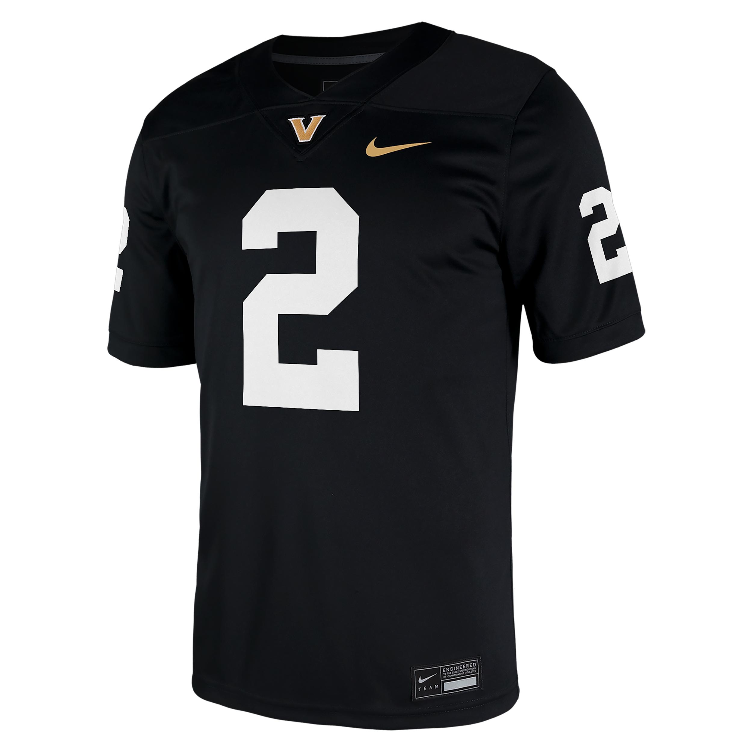 Diego Pavia Vanderbilt Nike Men's Dri-FIT College NIL Game Jersey by NIKE