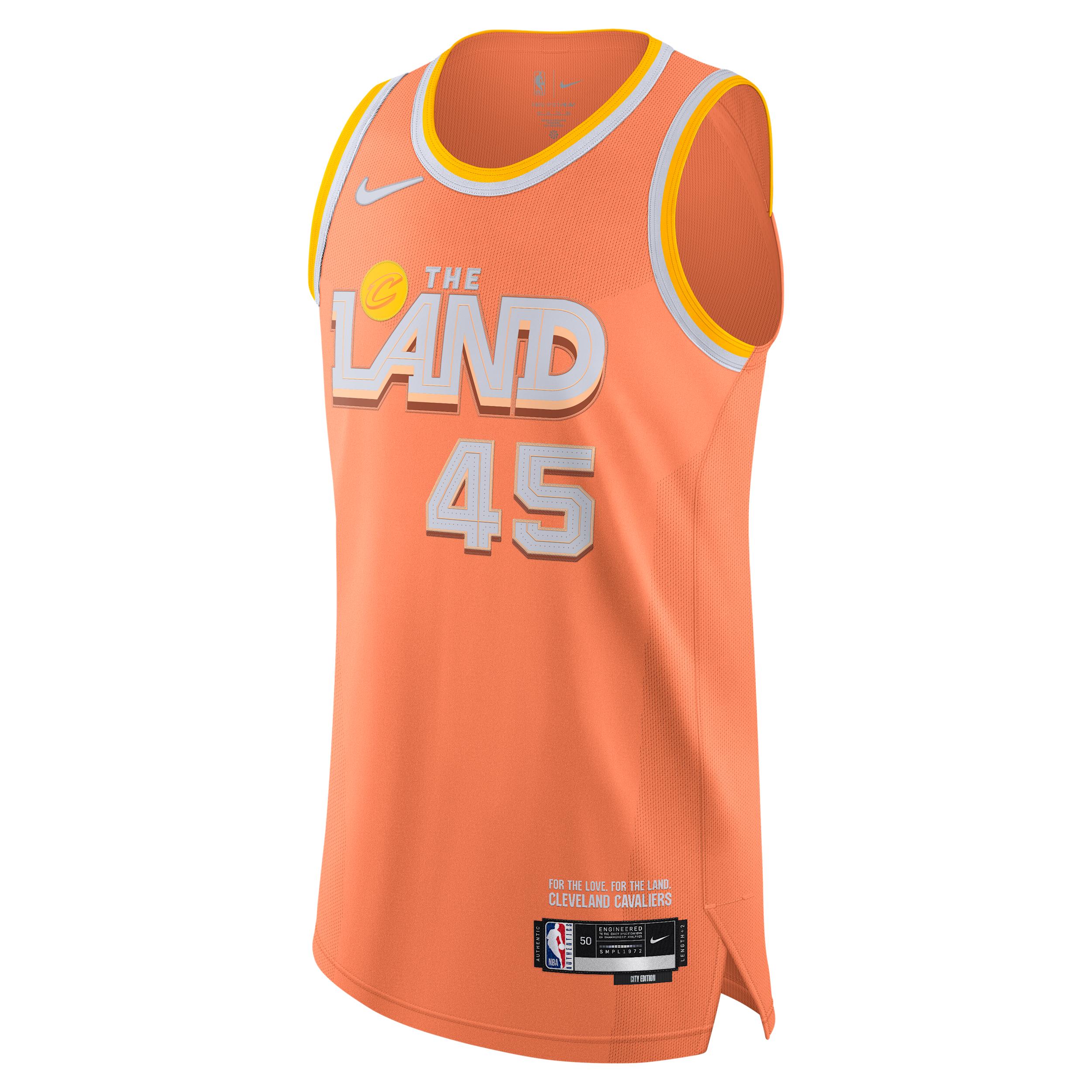 Donovan Mitchell Cleveland Cavaliers City Edition Nike Men's Dri-FIT ADV NBA Authentic Jersey by NIKE