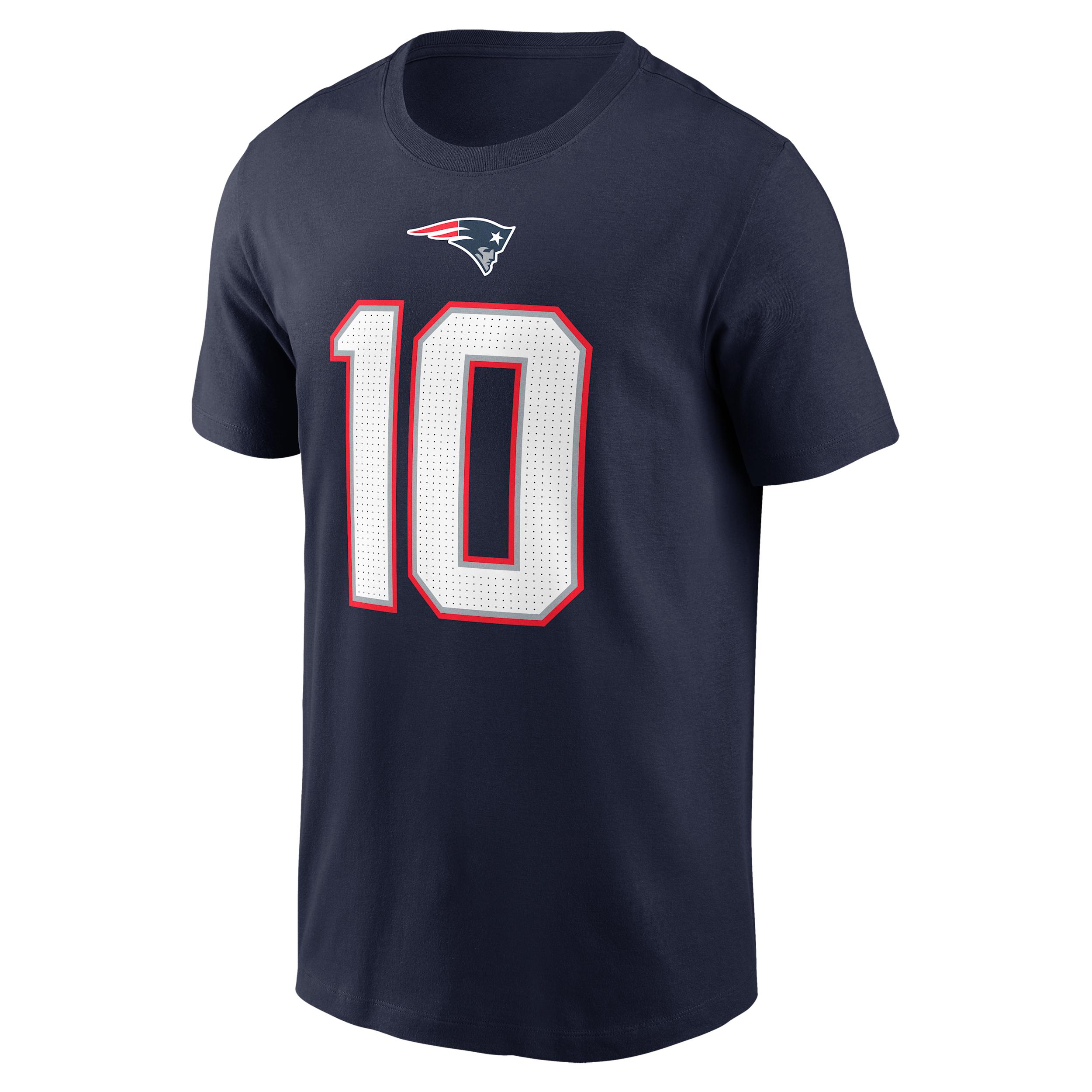 Drake Maye New England Patriots Nike Men's NFL T-Shirt by NIKE
