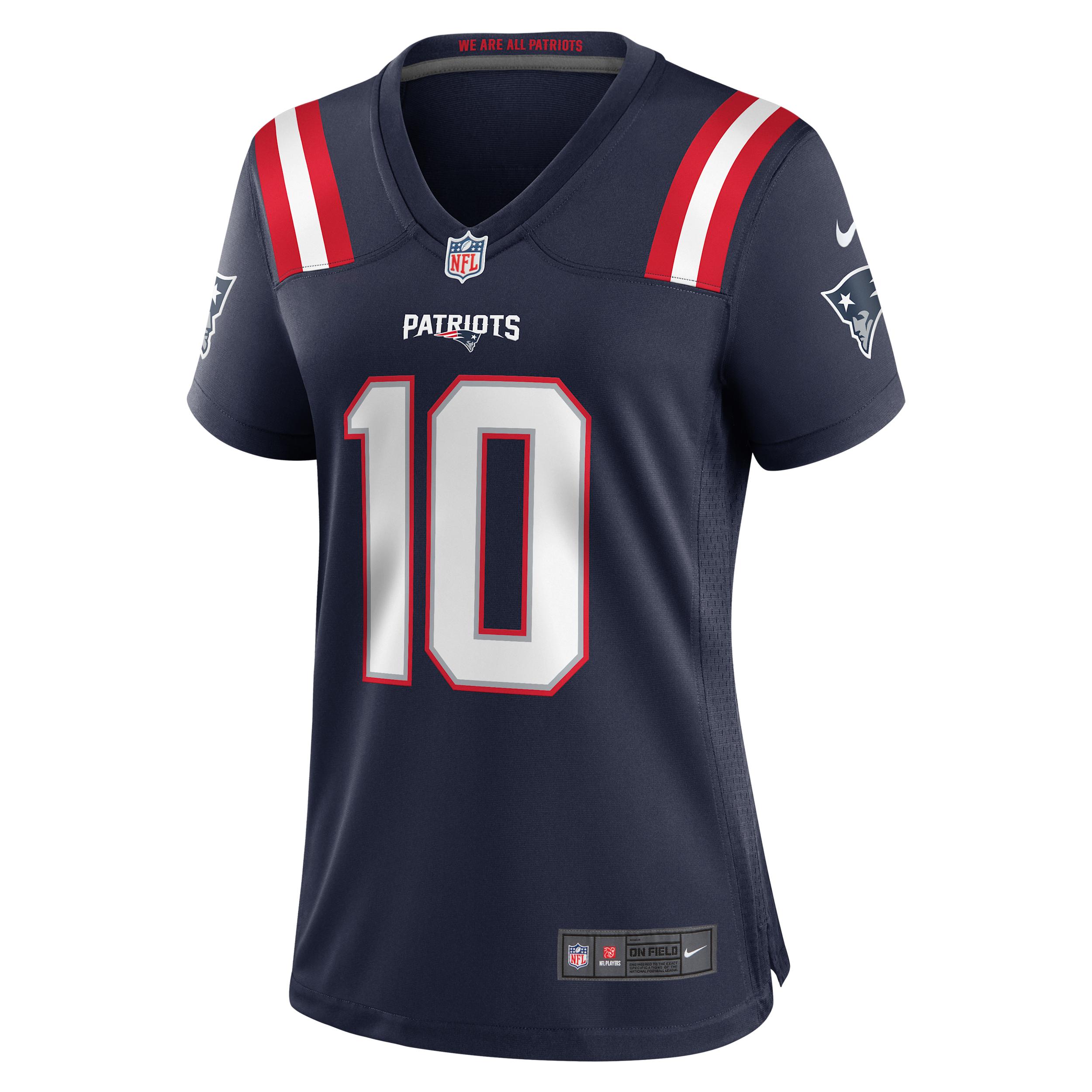 Drake Maye New England Patriots Nike Women's NFL Game Jersey by NIKE