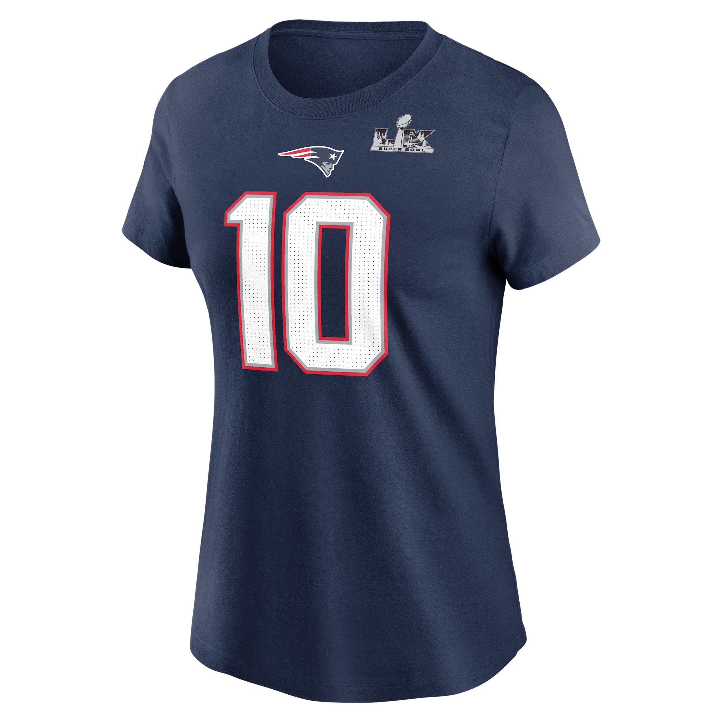Drake Maye New England Patriots Super Bowl LX Nike Women's NFL T-Shirt by NIKE