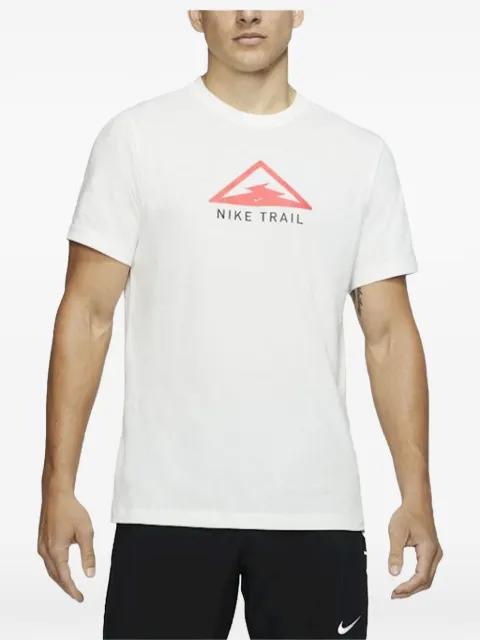 Dri-fit Trail logo-print T-shirt by NIKE