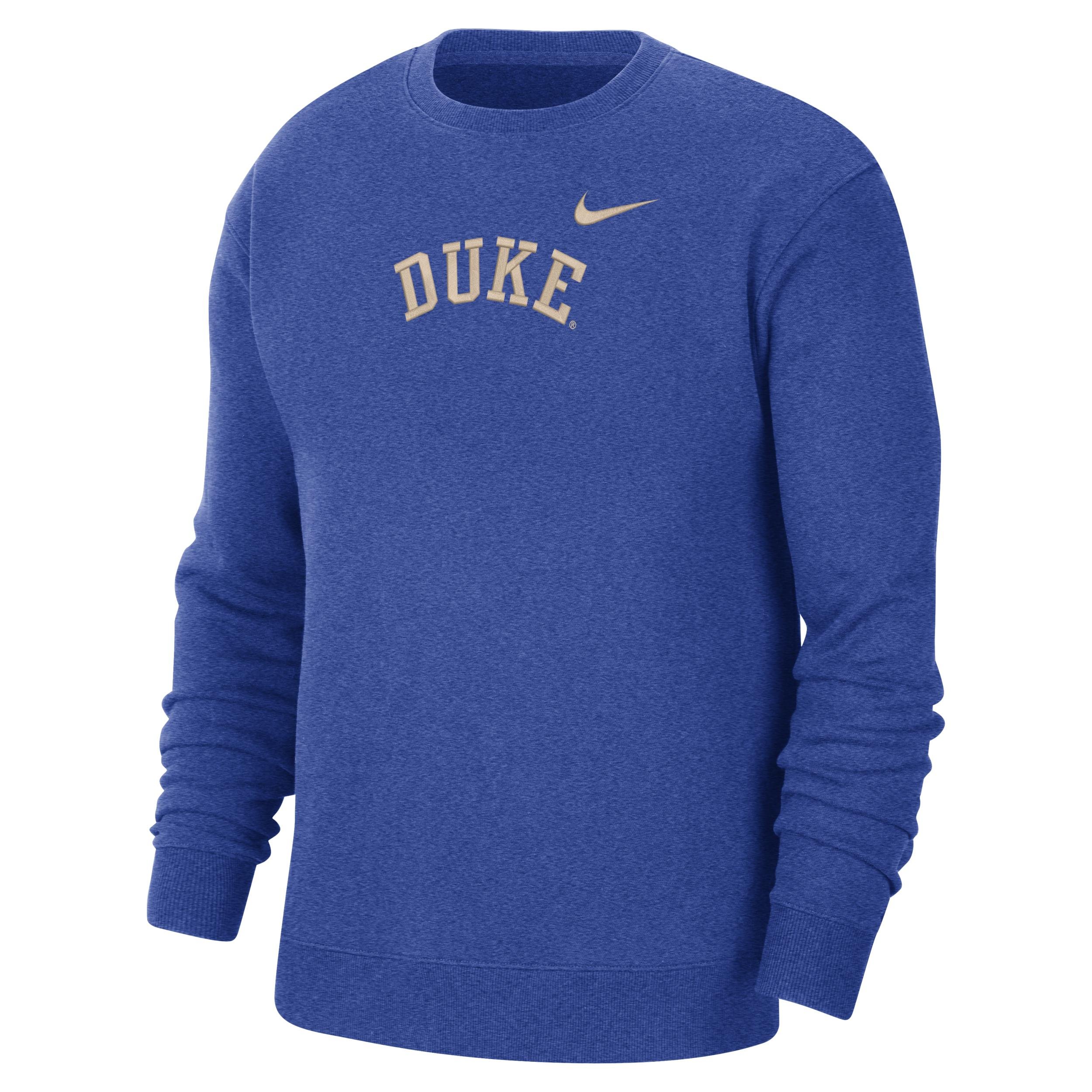 Duke Nike Men's College Crew-Neck Sweatshirt by NIKE
