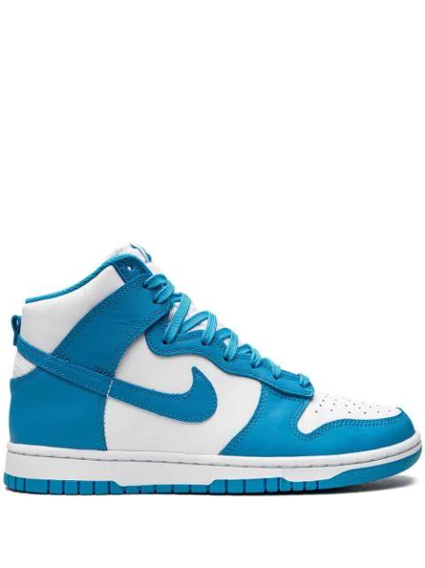 Dunk High "Laser Blue" sneakers by NIKE