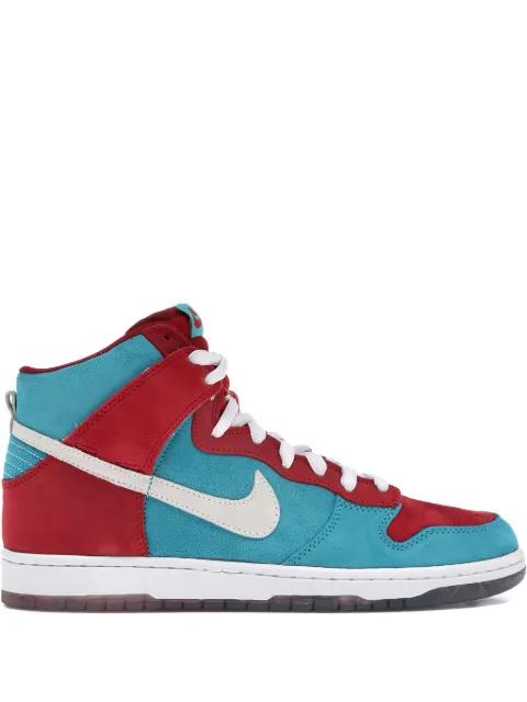 Dunk High Premium SB high-top suede sneakers by NIKE