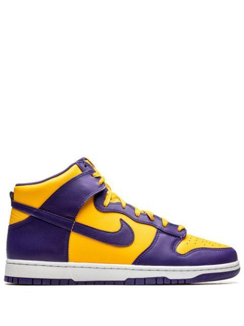 Dunk High Retro "Lakers" sneakers by NIKE