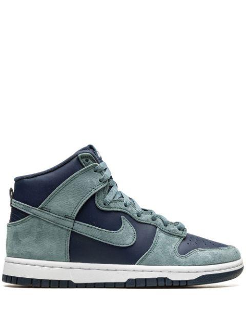 Dunk High Retro PRM "Teal Suede" sneakers by NIKE