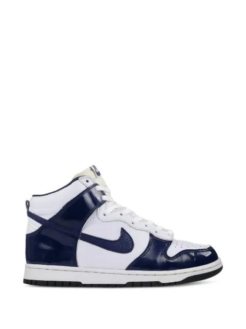 Dunk High leather sneakers by NIKE