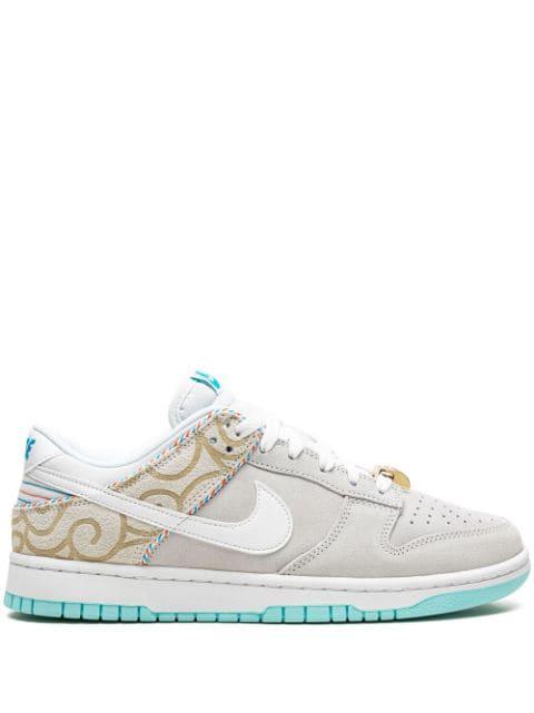 Dunk Low "Barbershop - Grey" sneakers by NIKE
