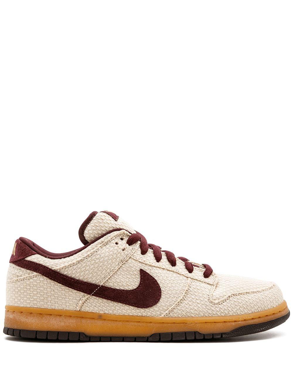 Dunk Low Pro SB "Jersey Gold/Red Mahogany" sneakers by NIKE