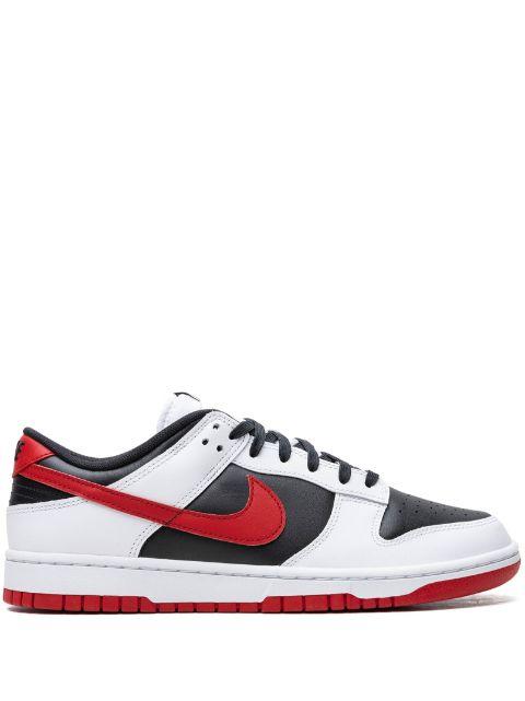Dunk Low Retro "Black/University Red" sneakers by NIKE