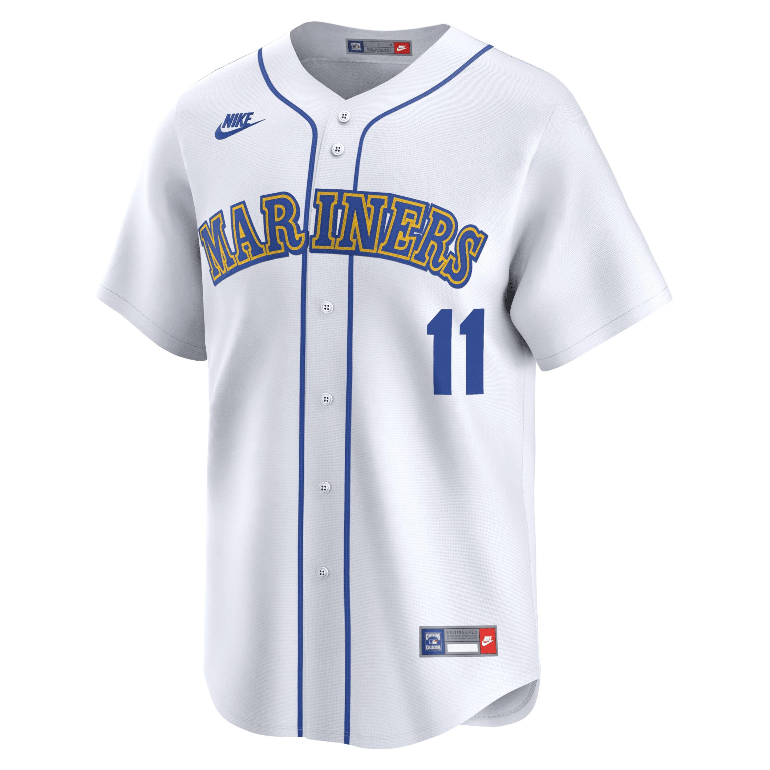 Edgar MartÃ­nez Seattle Mariners Cooperstown Nike Men's Dri-FIT ADV MLB Limited Jersey by NIKE