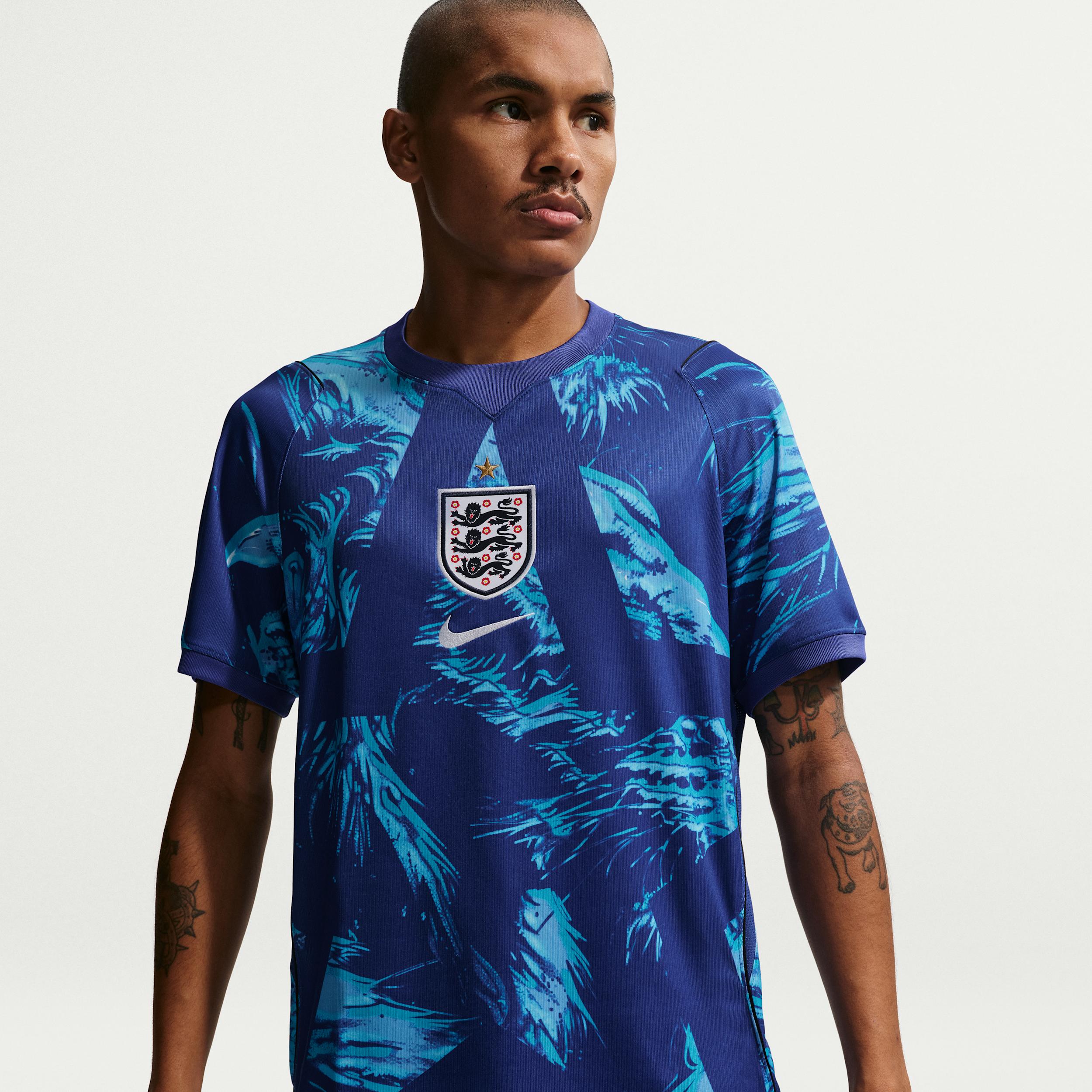 England 2026 Stadium Goalkeeper Nike Men's Dri-FIT Soccer Replica Short-Sleeve Jersey by NIKE