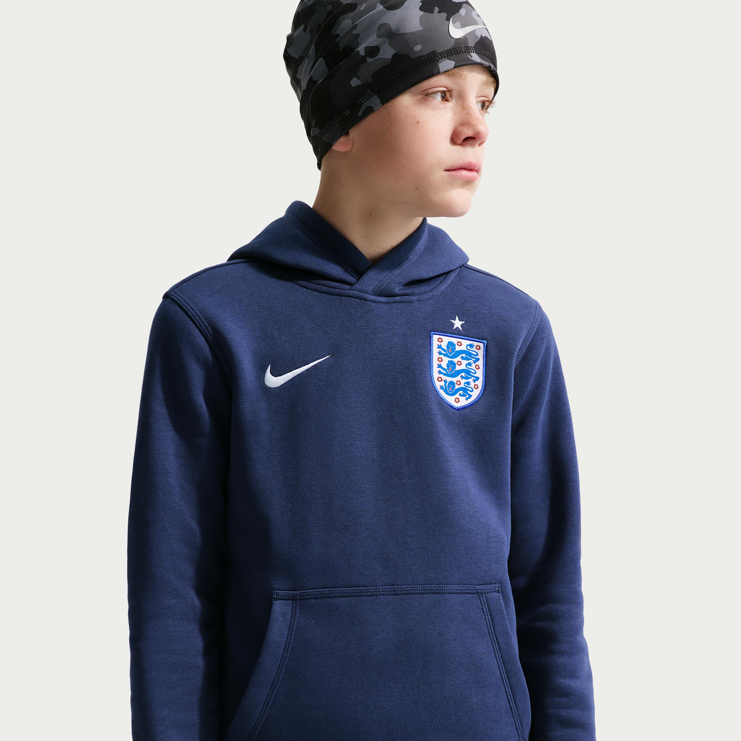 England Club Big Kids' (Boys') Nike Soccer Pullover Hoodie by NIKE