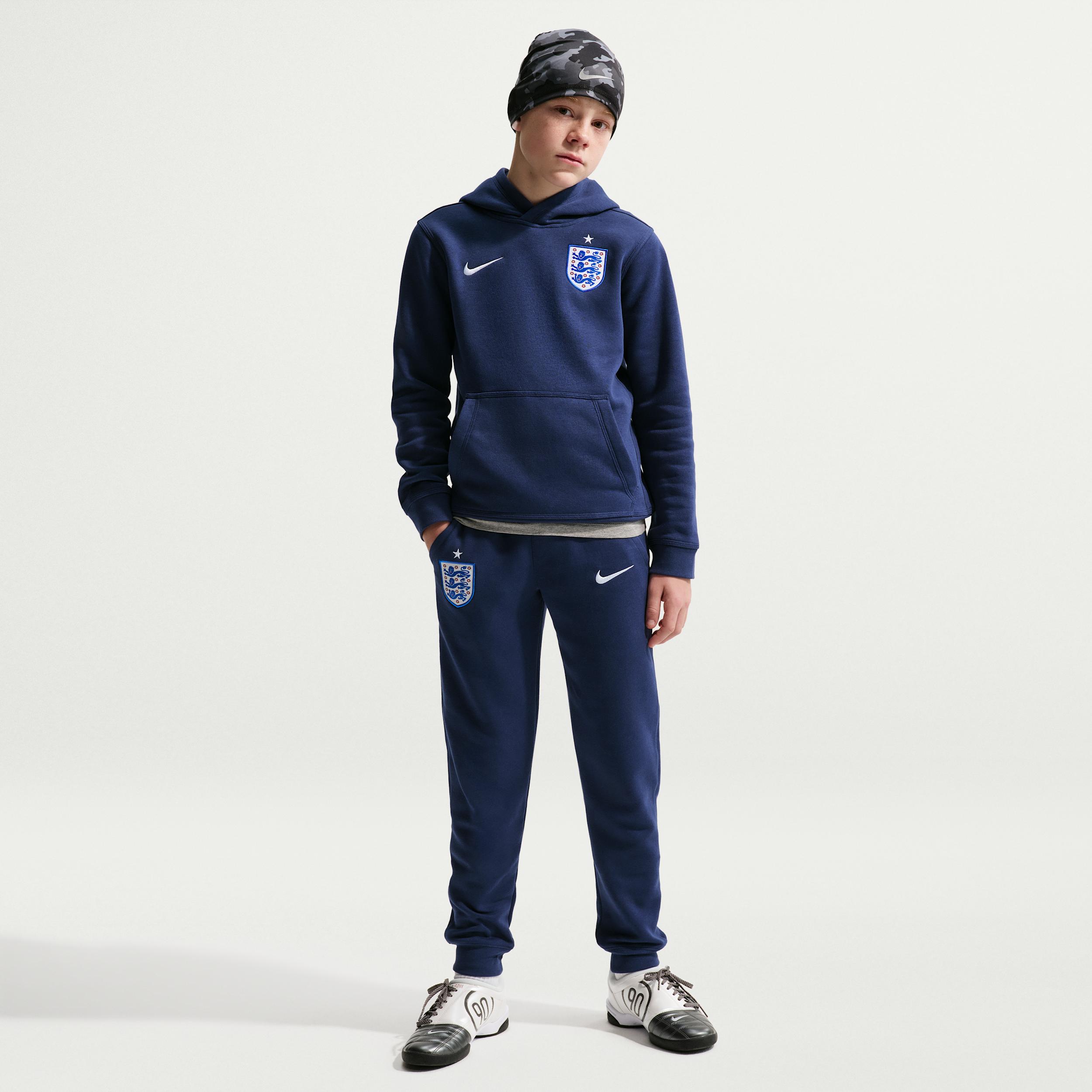 England Club Fleece Big Kids' (Boys') Nike Soccer Jogger Pants by NIKE