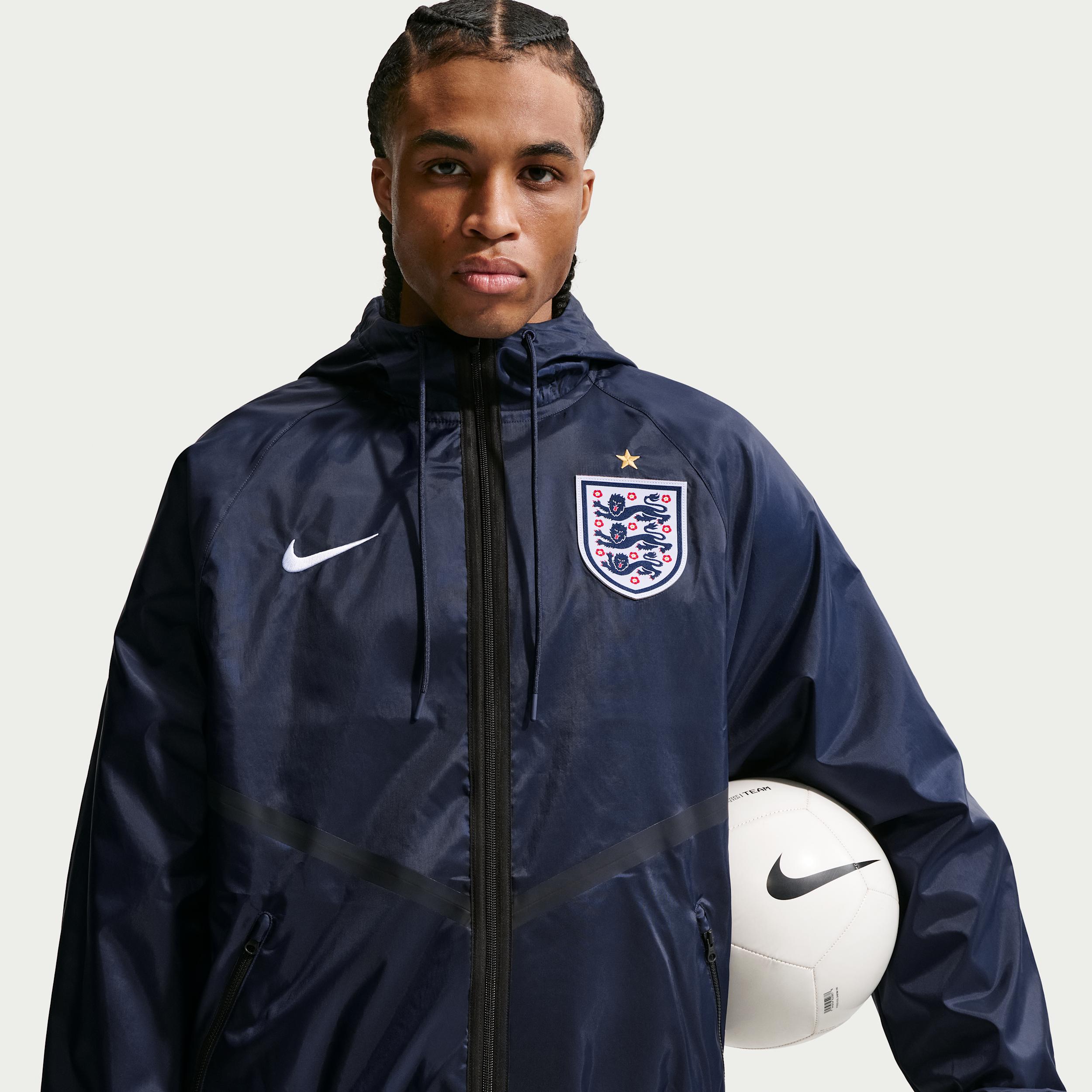England Nike Men's Dri-FIT Soccer Anthem Jacket by NIKE