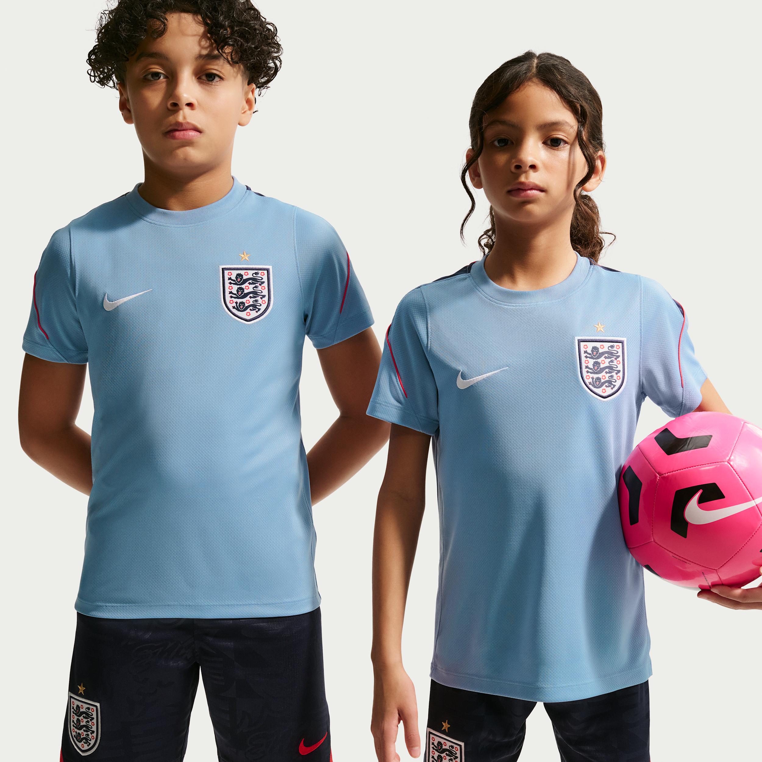 England Strike Big Kids' Nike Soccer Dri-FIT Short-Sleeve Top by NIKE