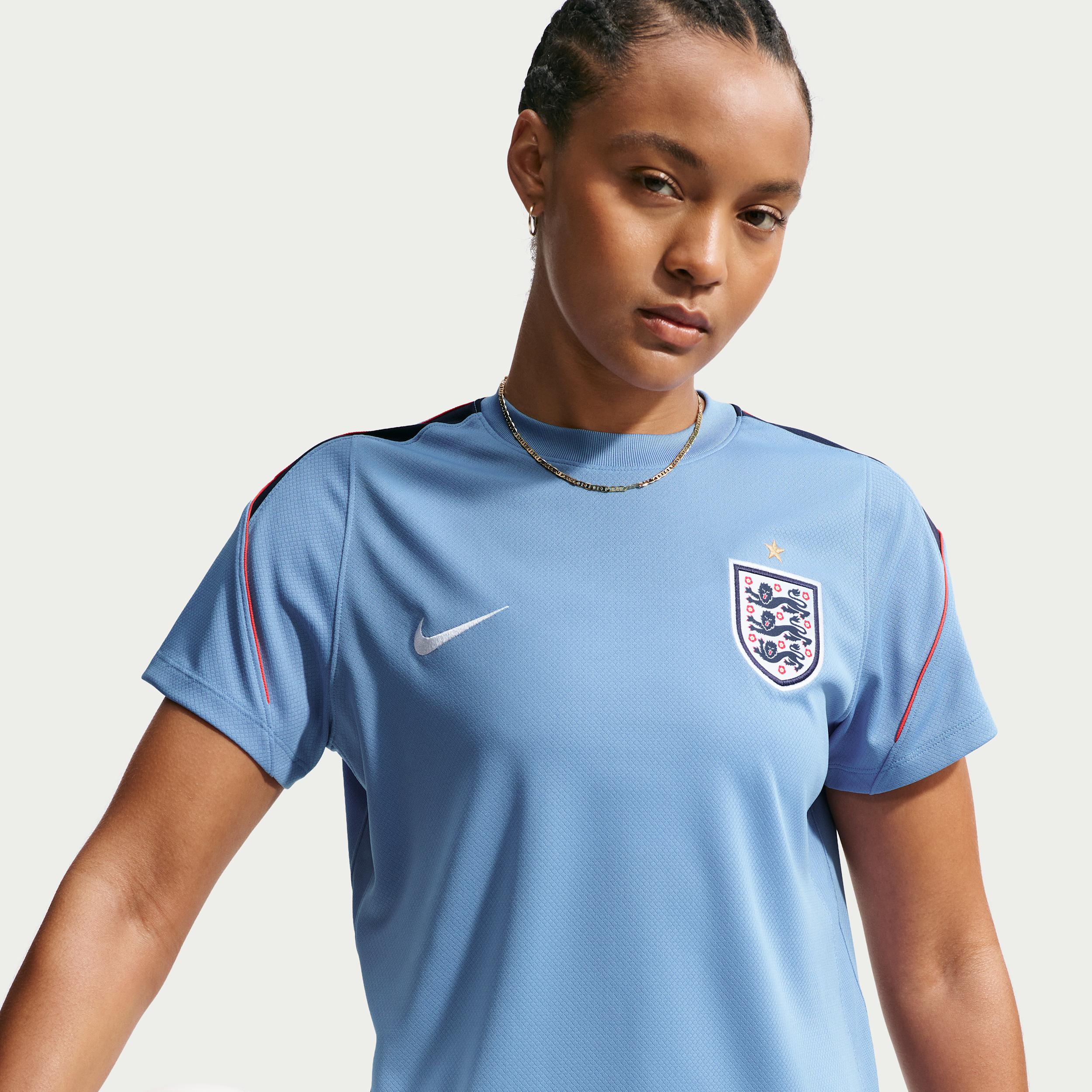 England Strike Nike Women's Soccer Dri-FIT Short-Sleeve Top by NIKE