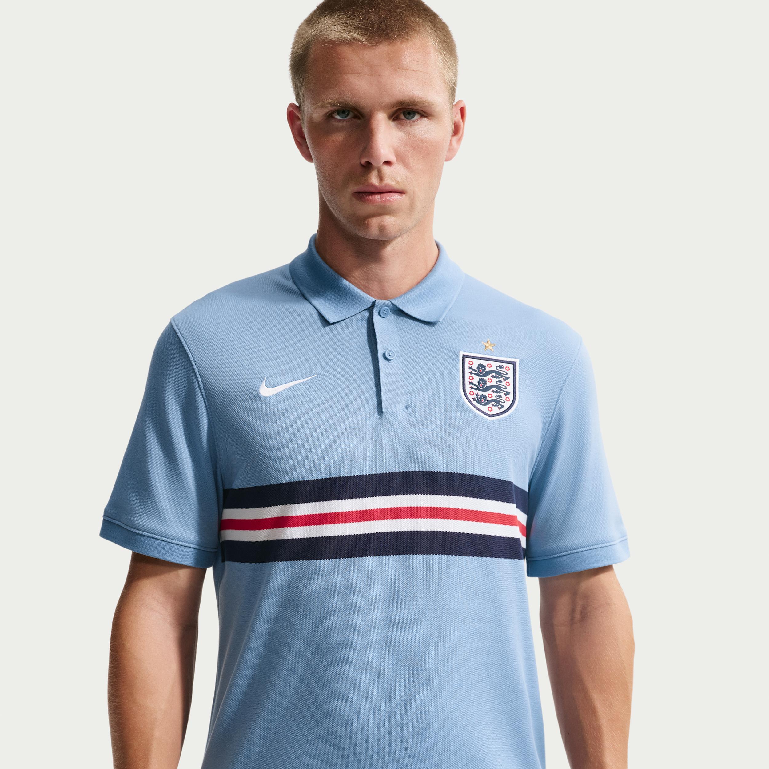 England The Nike Men's Polo Nike Men's Dri-FIT Soccer Polo by NIKE