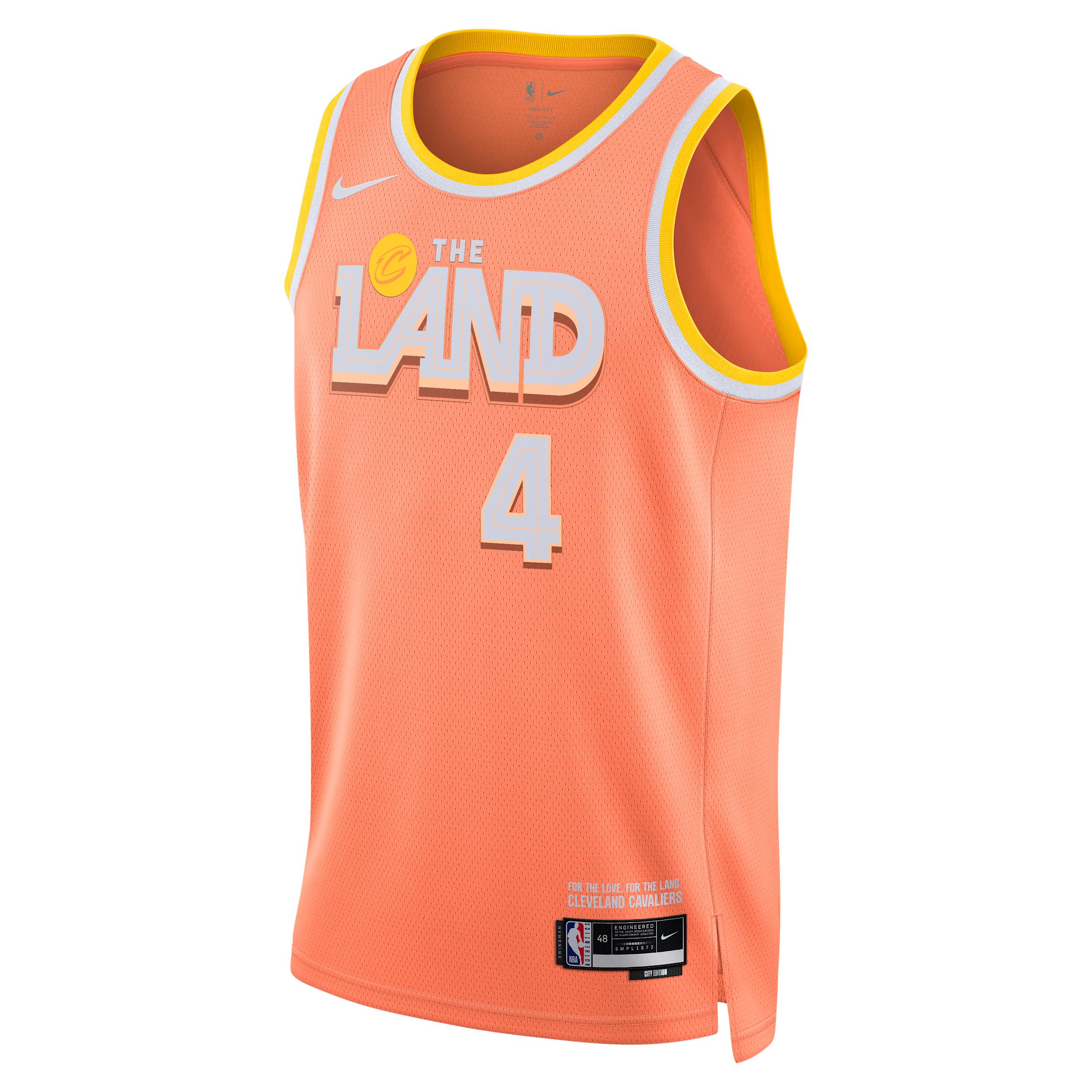 Evan Mobley Cleveland Cavaliers City Edition Nike Men's NBA Swingman Jersey by NIKE