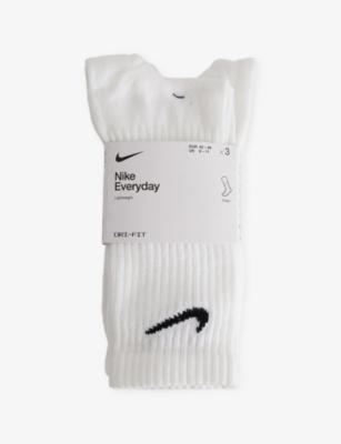 Everyday Lightweight Cotton-Blend Socks by NIKE