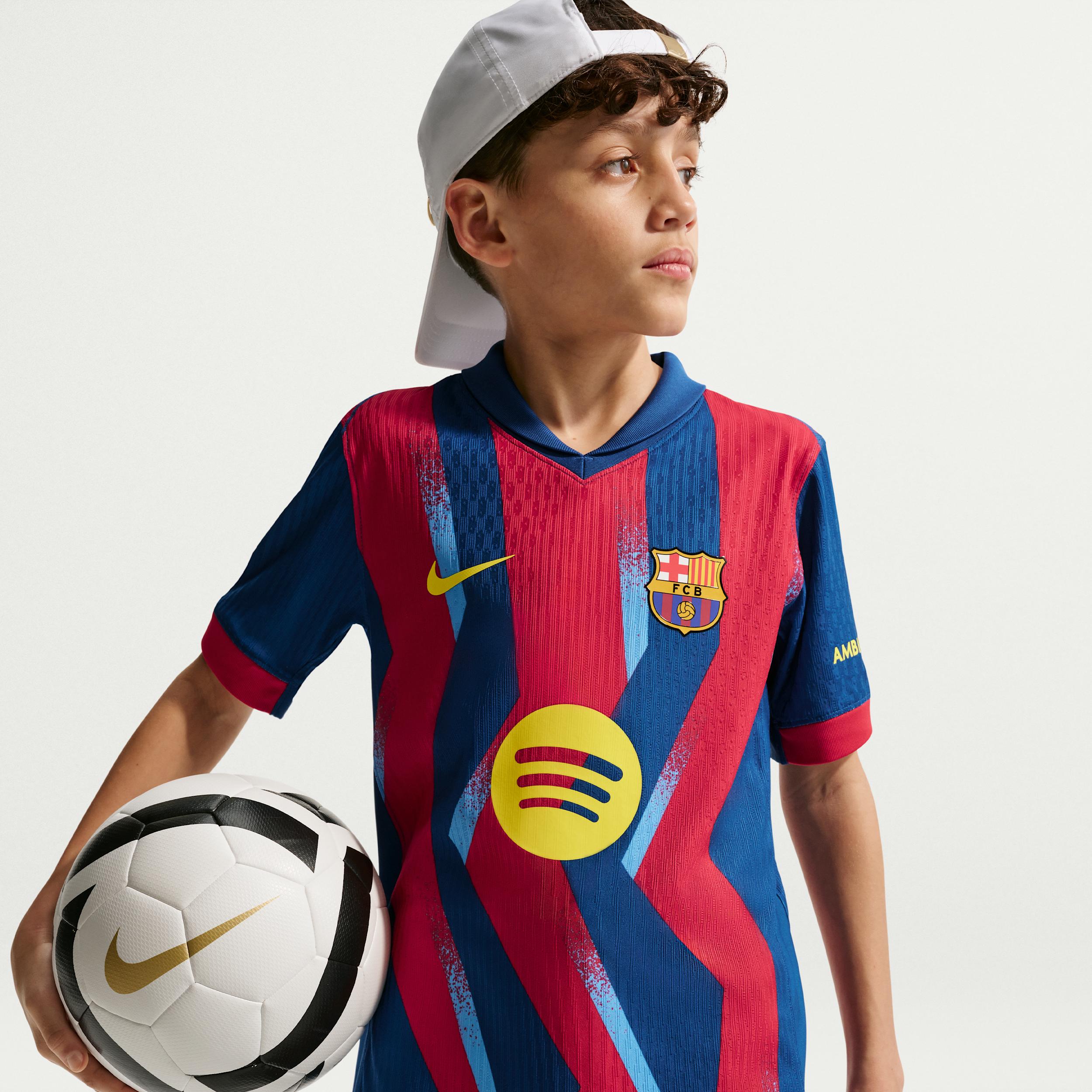 FC Barcelona 2025/26 Match Fourth Big Kids' Nike Dri-FIT ADV Soccer Authentic Jersey by NIKE