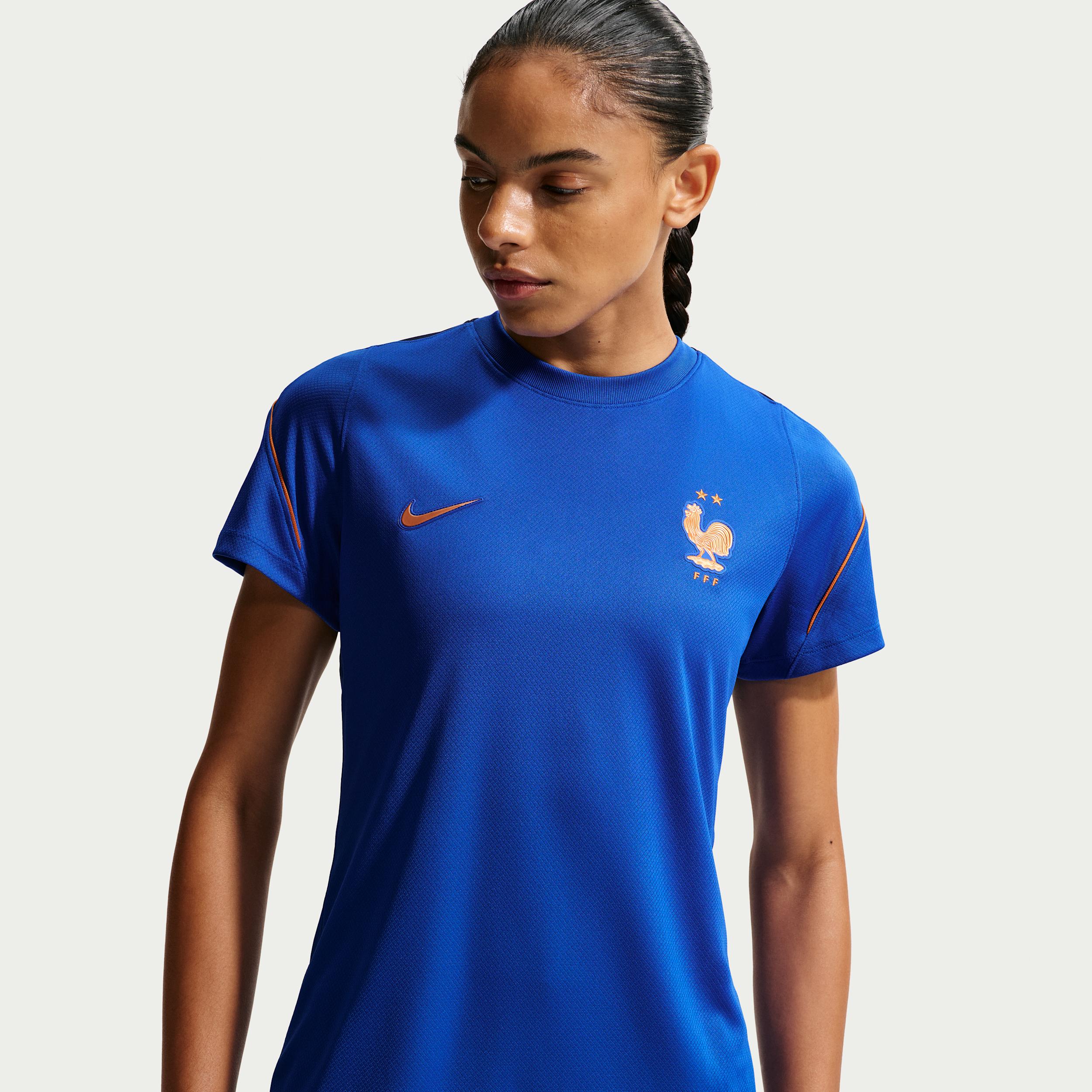 FFF Strike Nike Women's Soccer Dri-FIT Short-Sleeve Top by NIKE