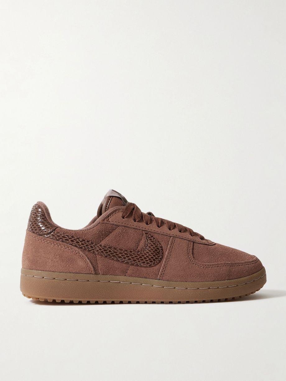 Field General paneled suede sneakers by NIKE