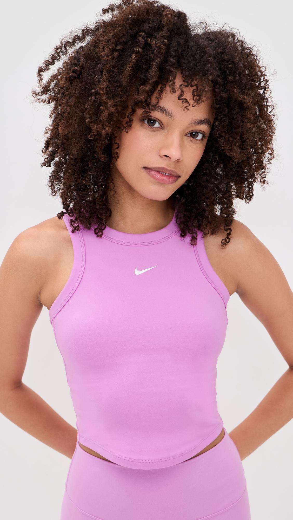 Fitted Dri-FIT Crop Tank by NIKE
