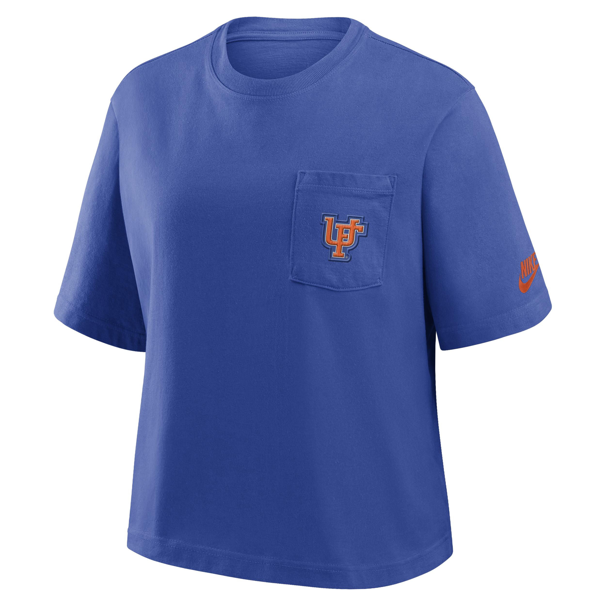 Florida Legacy Pocket Boxy Nike Women's College T-Shirt by NIKE